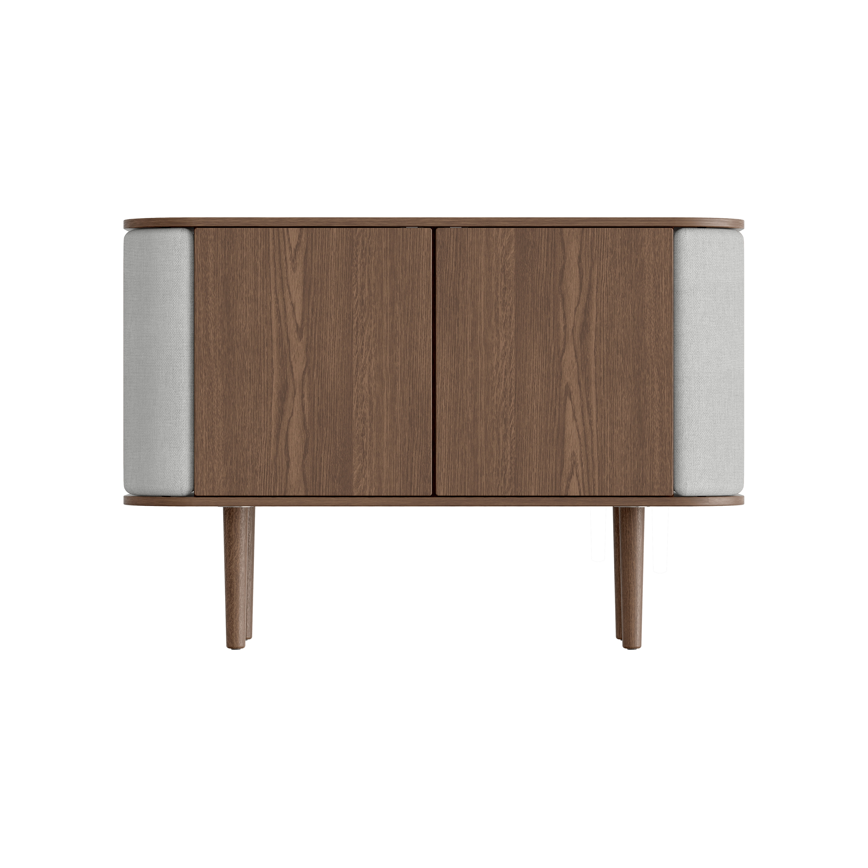 Treasures | cabinet, 2-doors, dark oak, sterling