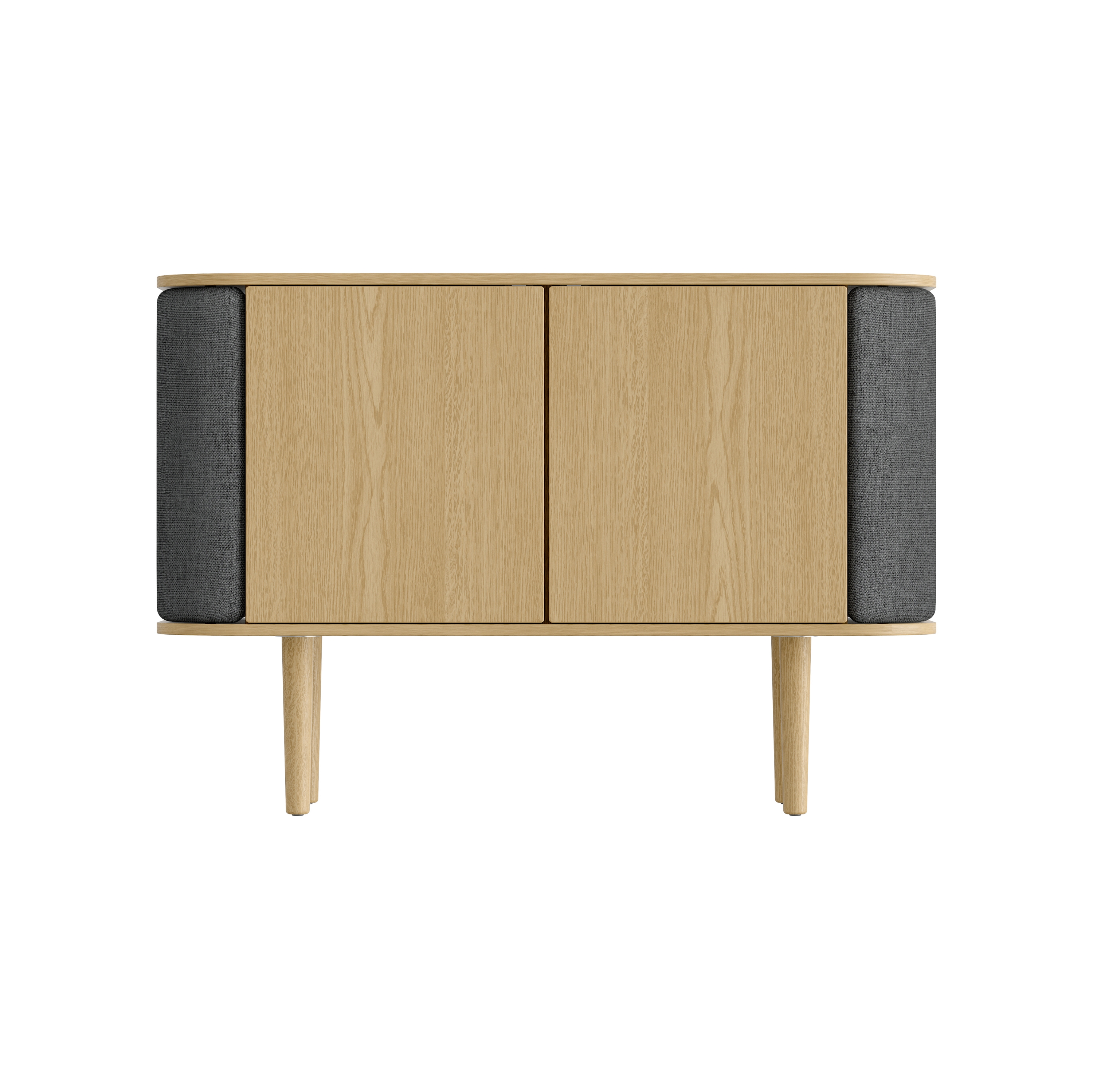 Treasures | cabinet, 2-doors, oak, shadow