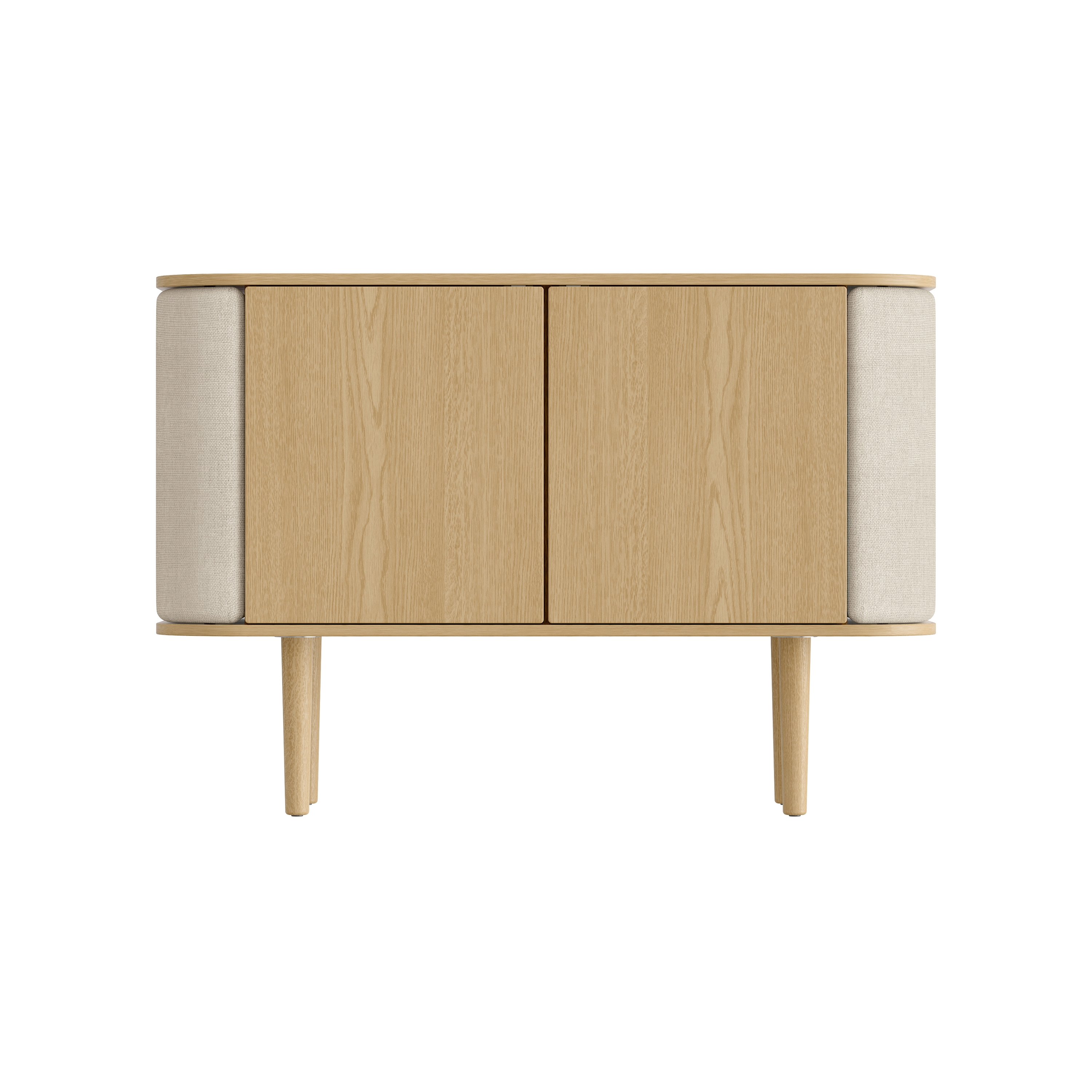 Treasures | cabinet, 2-doors, oak, white sands