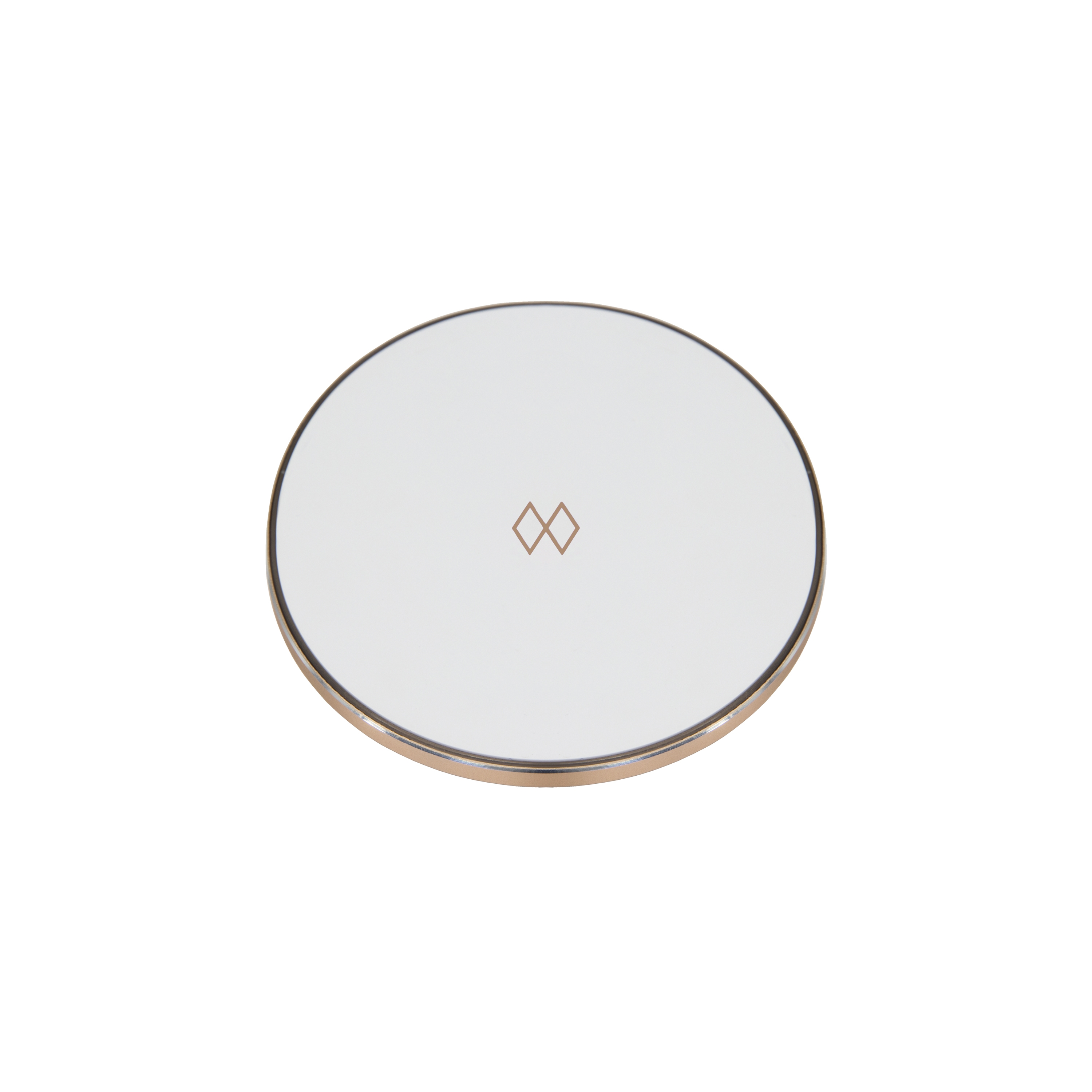 Unifier | wireless charger, white, rose gold