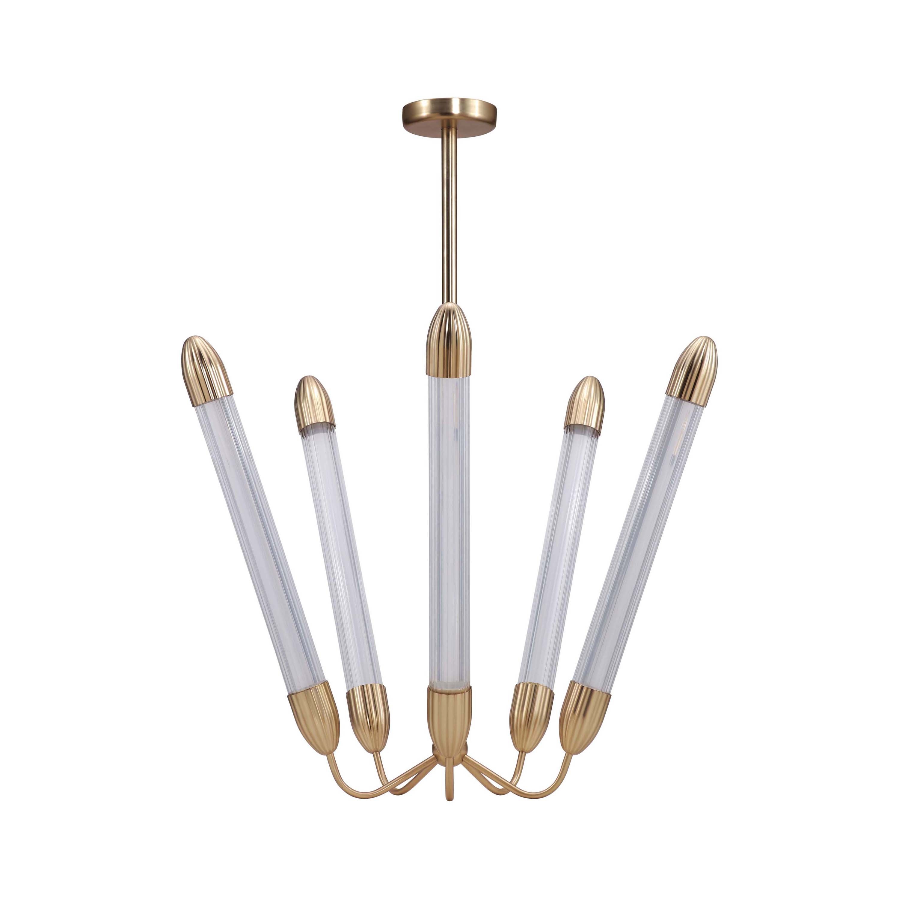 Display product Lemon Squeeze | ceiling lamp, penta, long, plated brass from manufacturer UMAGE
