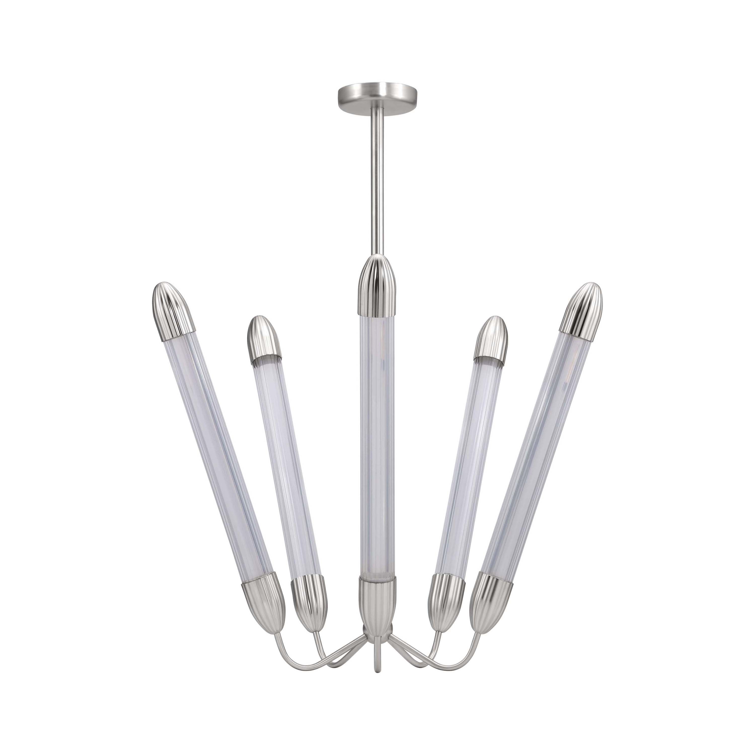 Lemon Squeeze | ceiling lamp, penta, long, polished steel