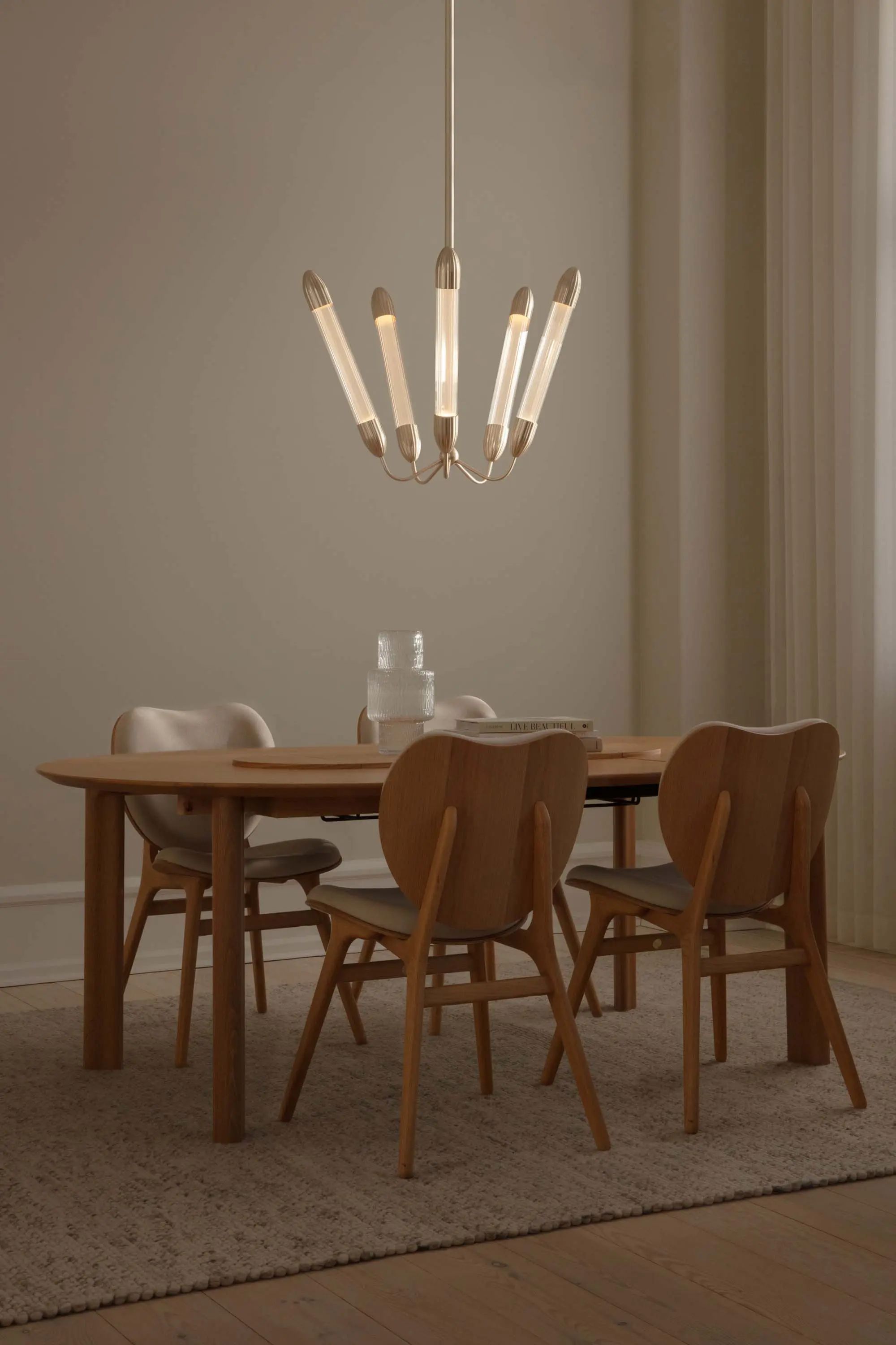 UMAGE - Lemon Squeeze | ceiling lamp, penta, short, plated brass