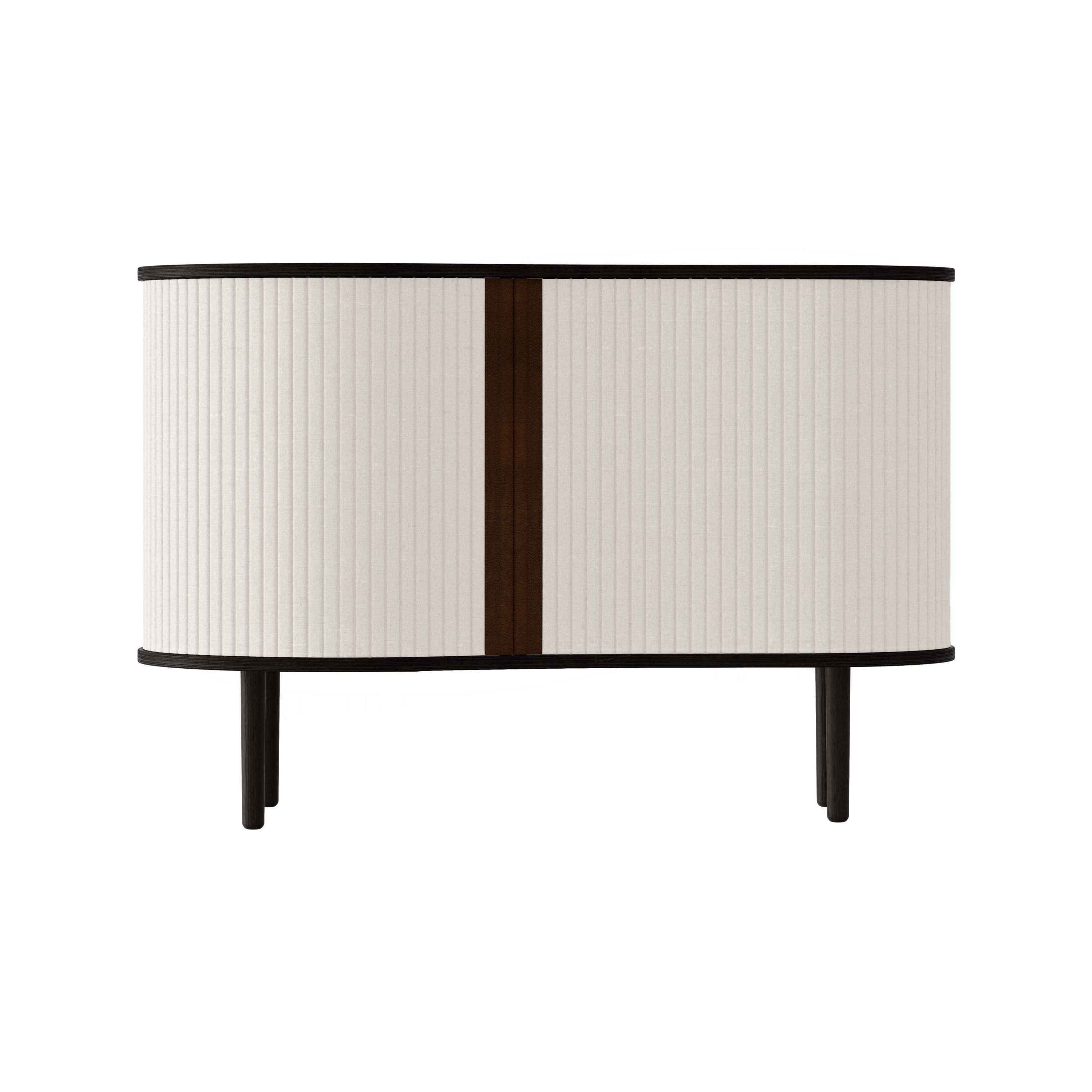 Audacious | cabinet, black oak, white sands