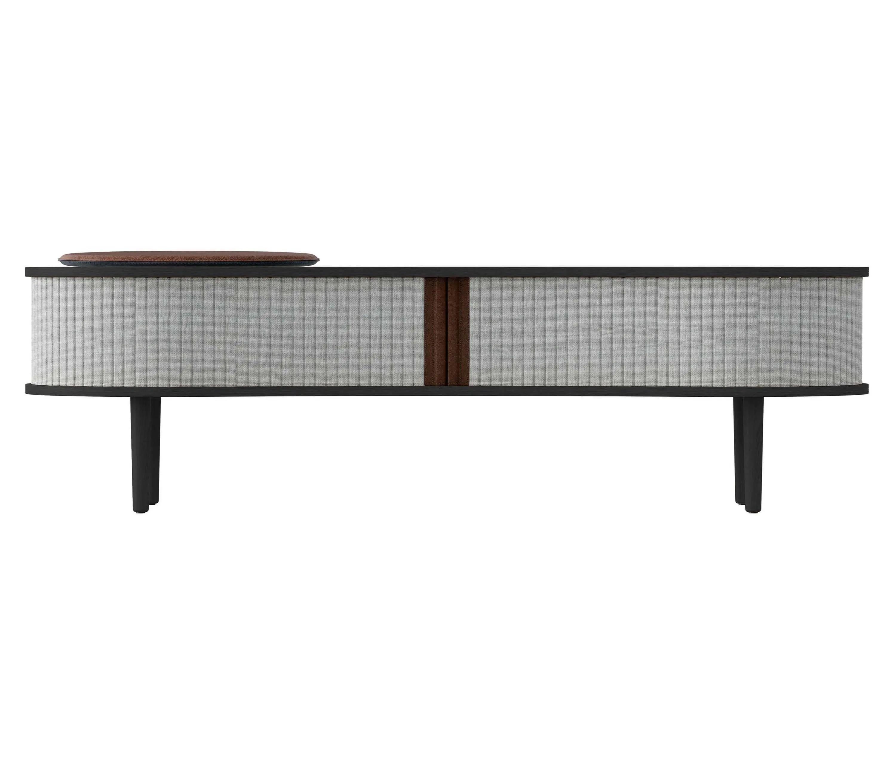 UMAGE - Audacious | TV bench, black oak, sterling