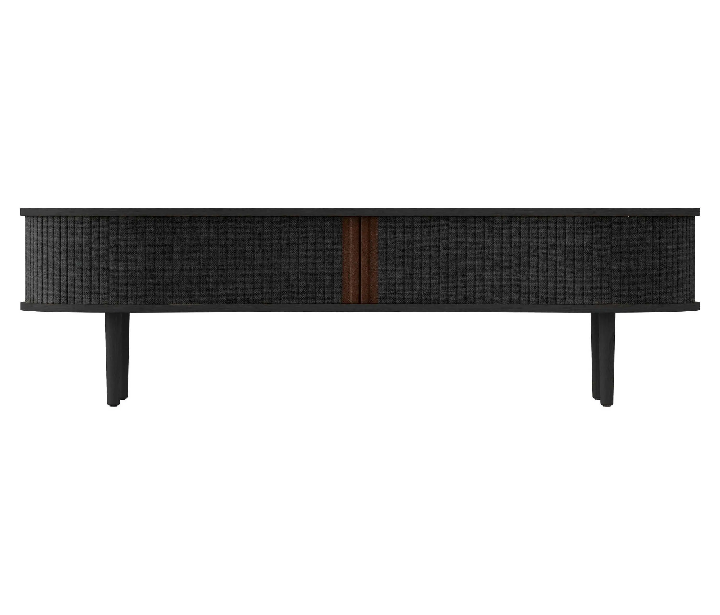 UMAGE - Audacious | TV bench, black oak, shadow