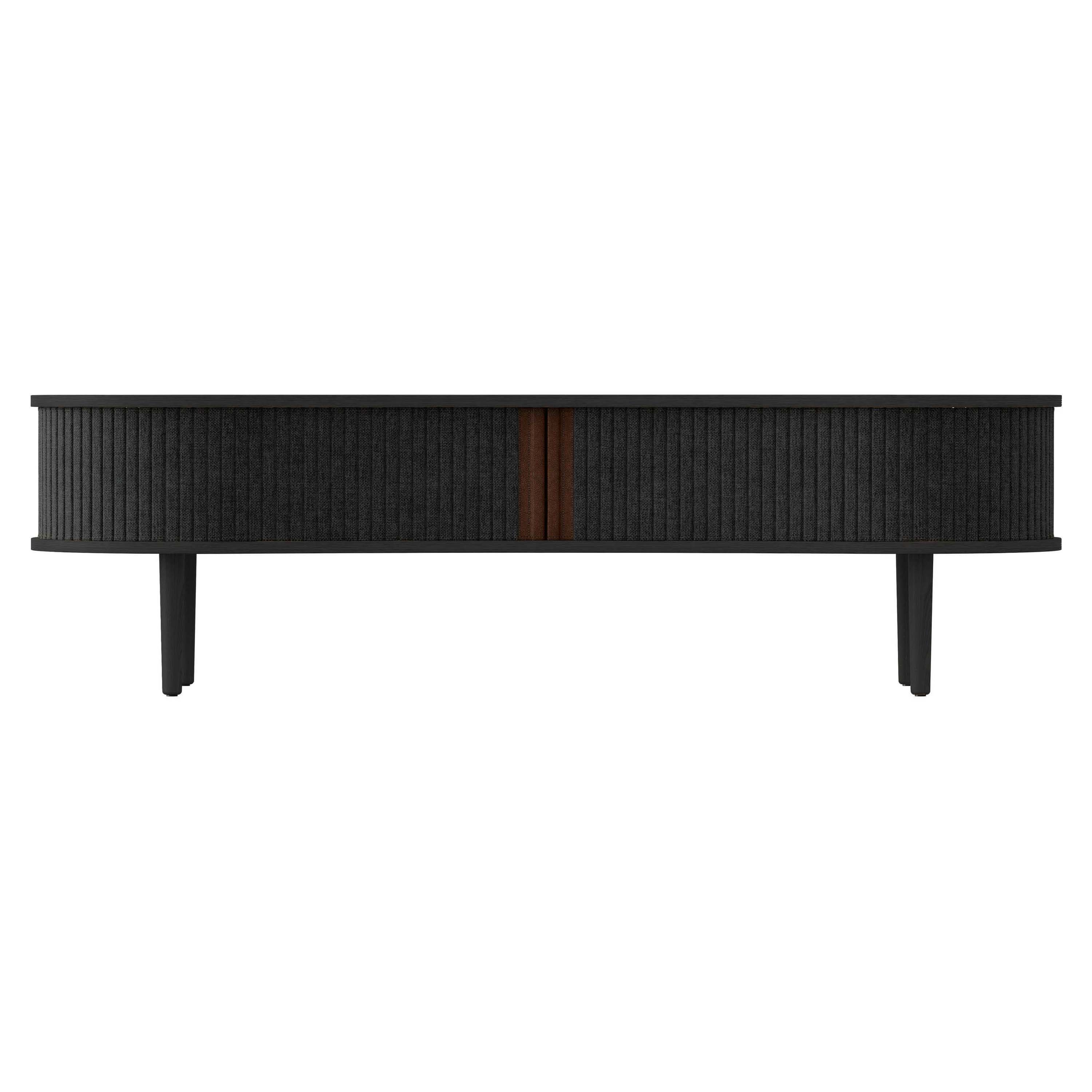 Display product Audacious | TV bench, black oak, shadow from manufacturer UMAGE
