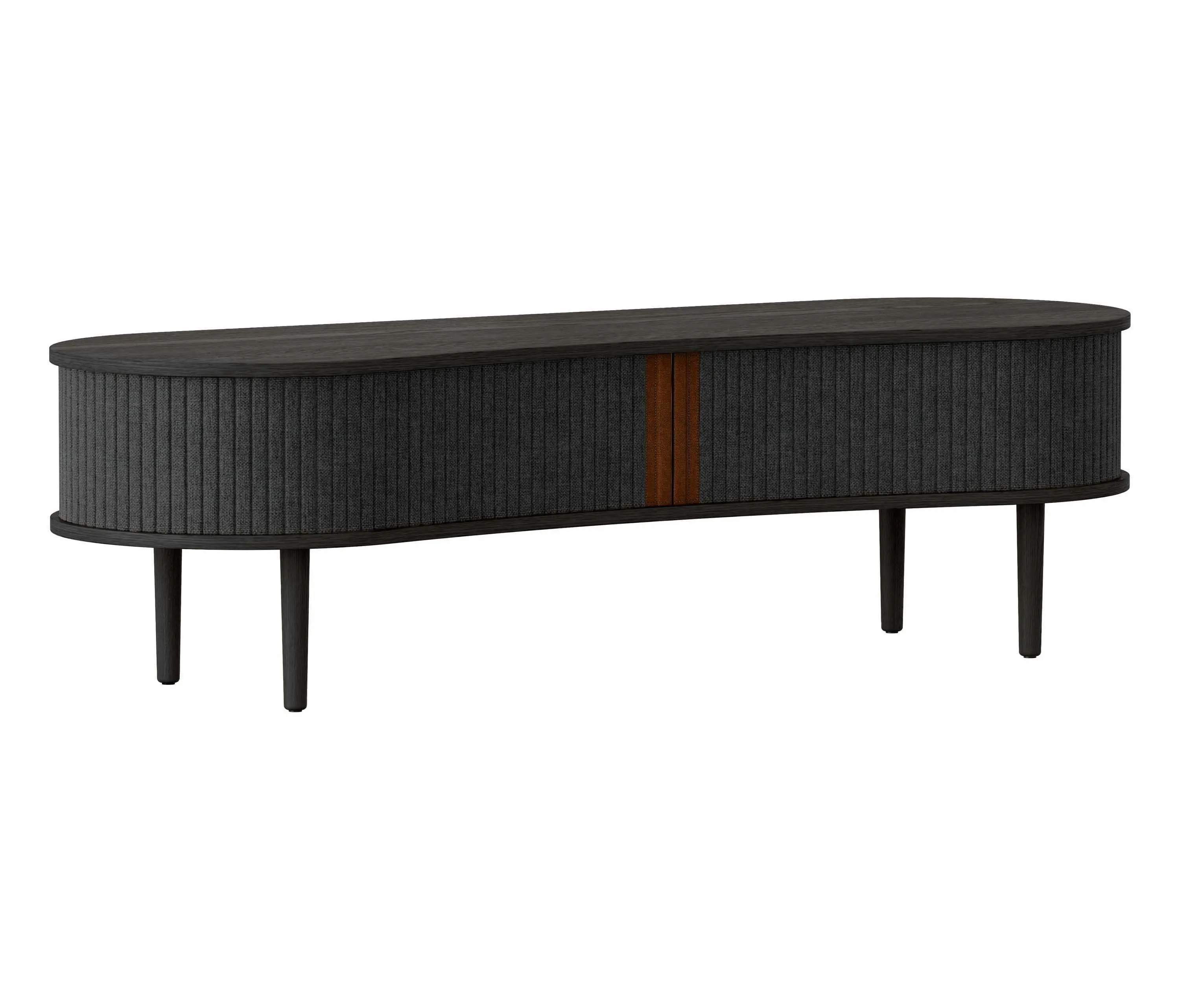 UMAGE - Audacious | TV bench, black oak, shadow