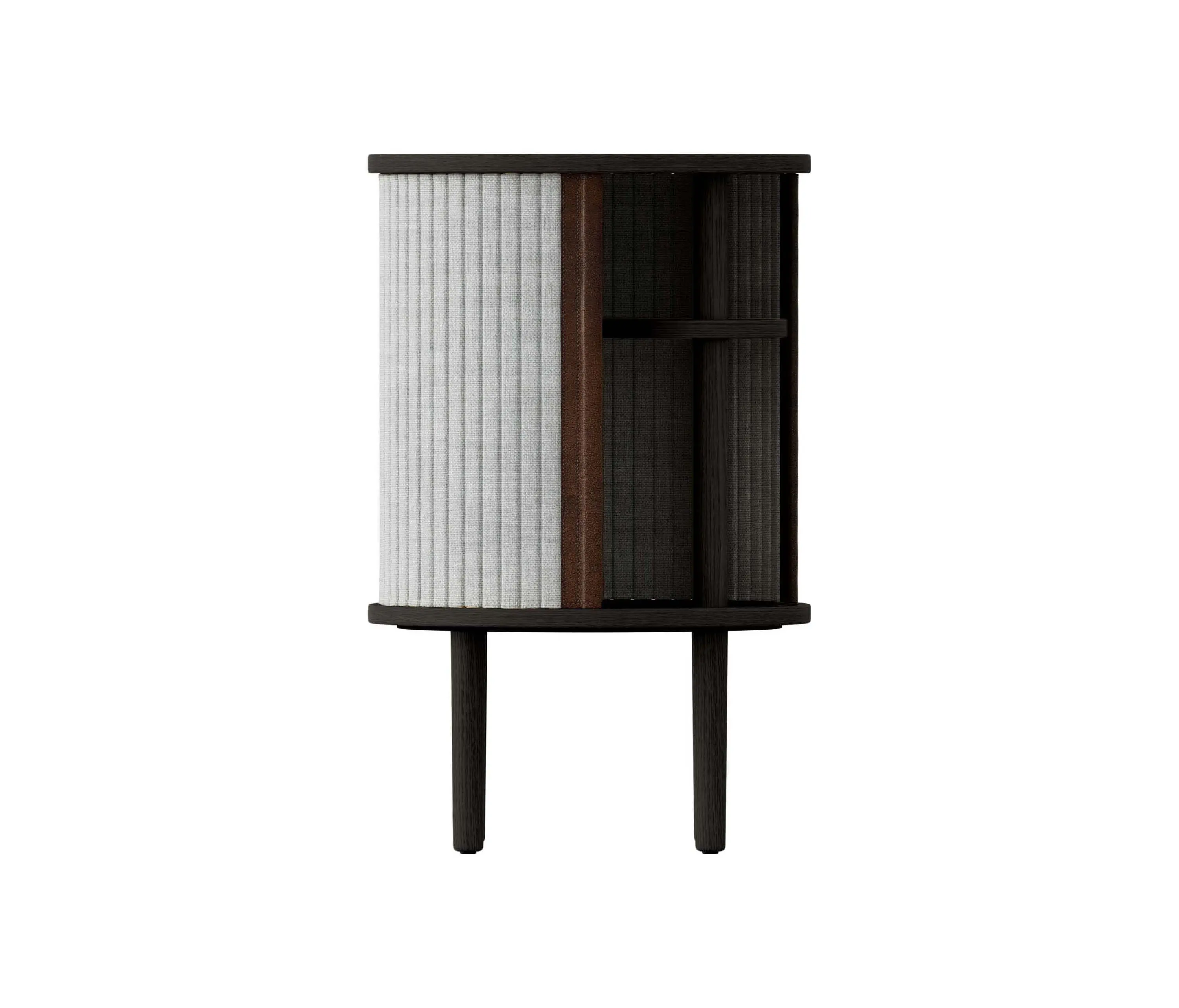 UMAGE - Audacious | side table, black oak, sterling
