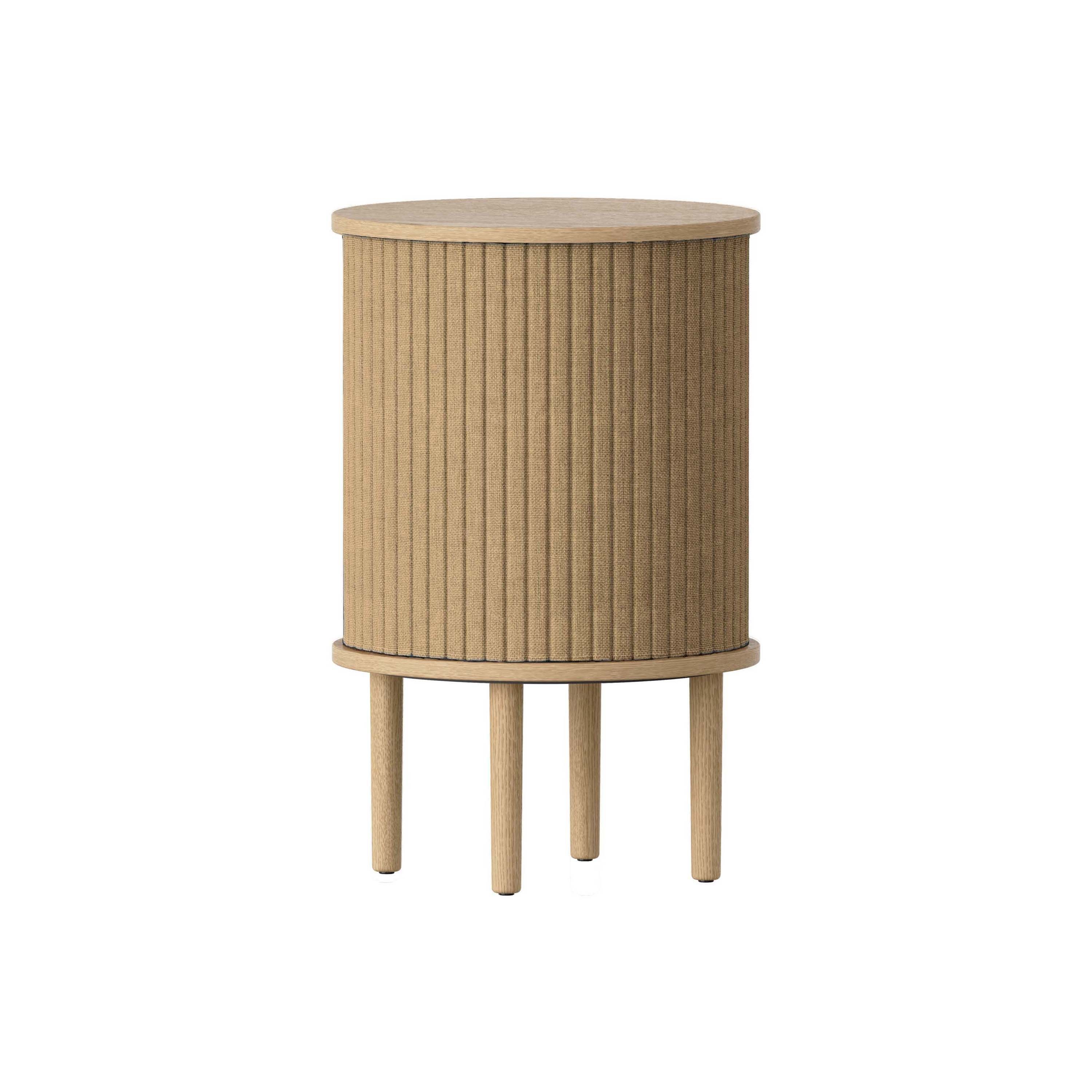Audacious | side table, oak, sugar brown