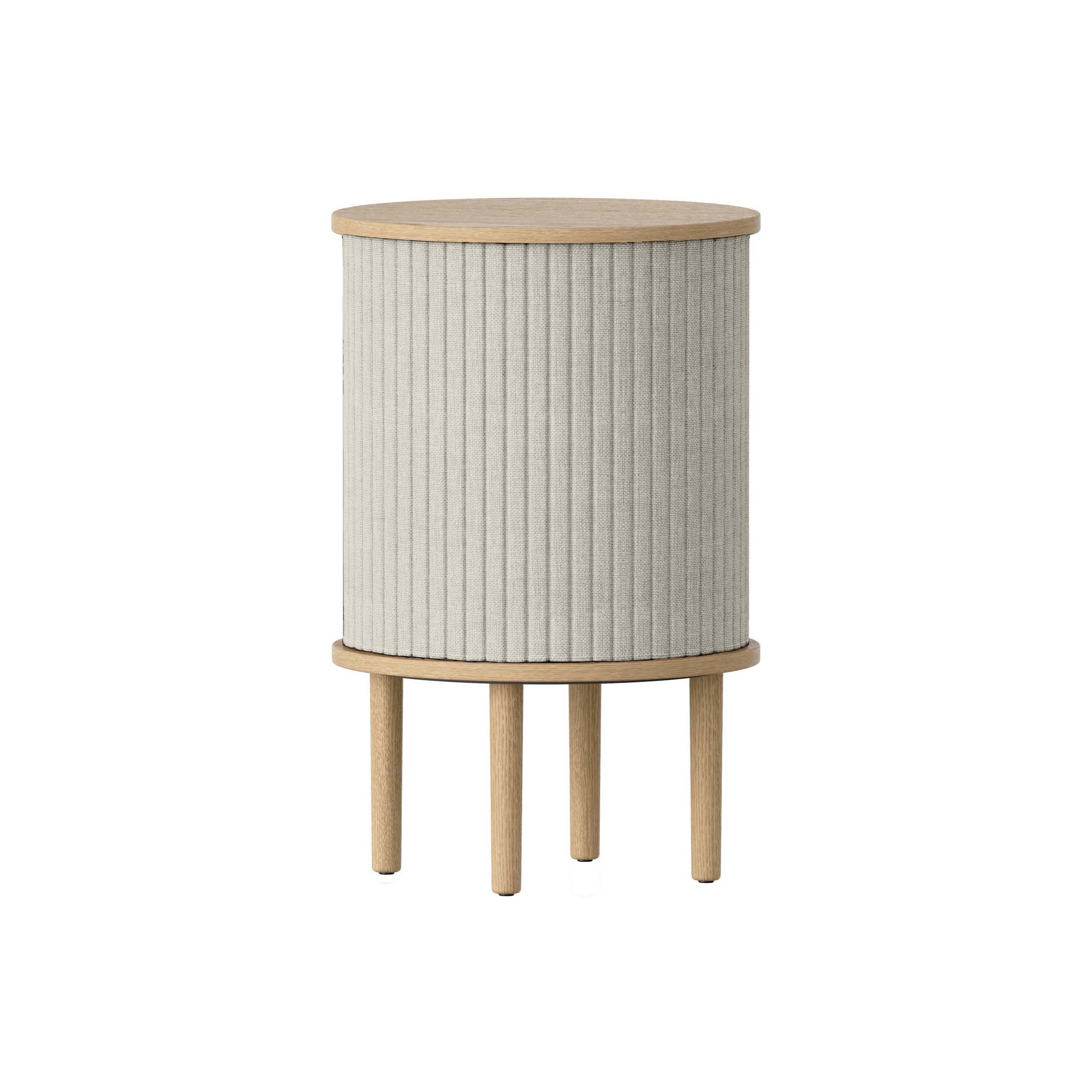 Audacious | side table, oak, white sands