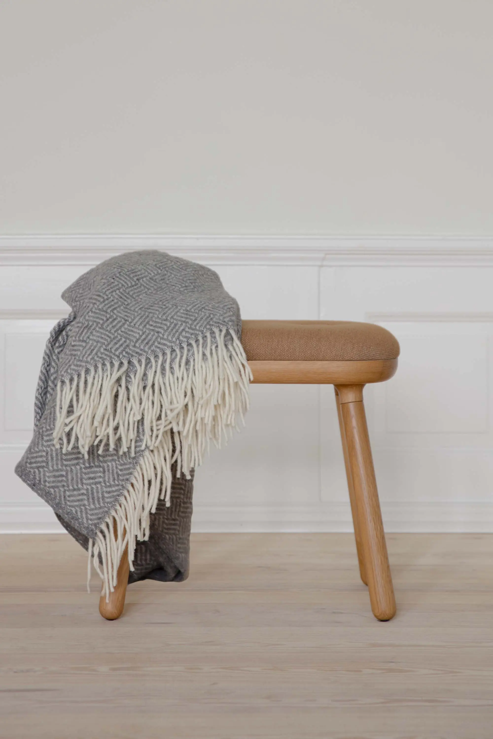 UMAGE - Paff | stool, tall, oak, sugar brown