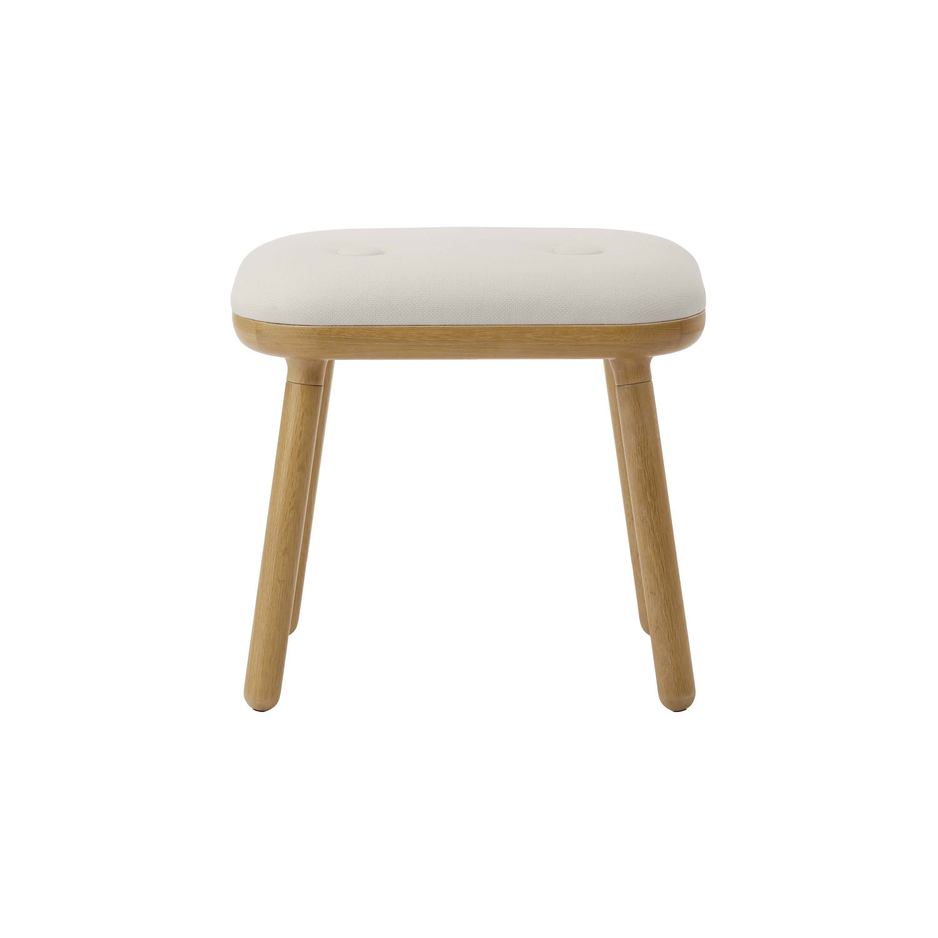 Paff | stool, tall, oak, white sands