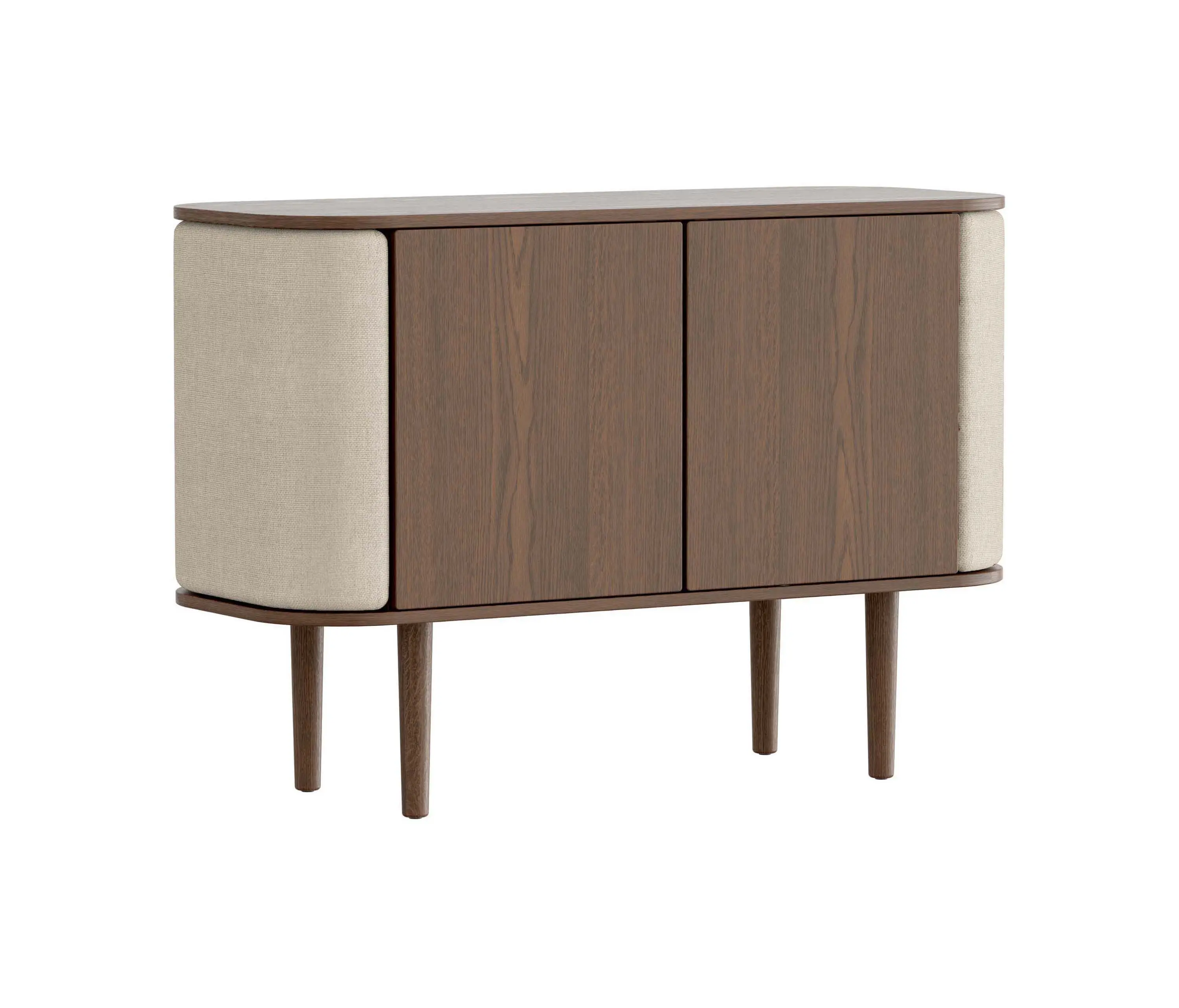 UMAGE - Treasures | cabinet, 2-doors, dark oak, white sands