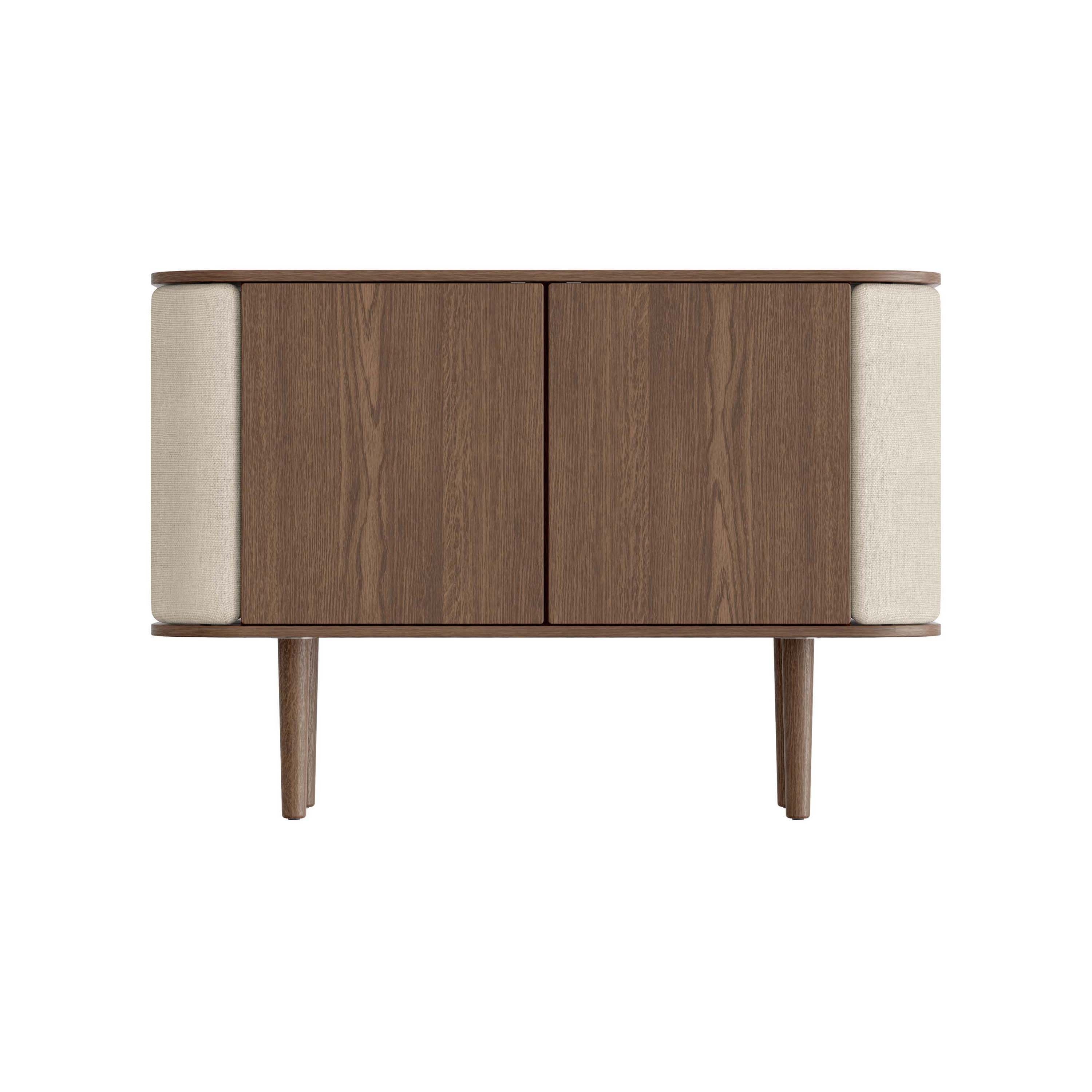 Afficher le produit Treasures | cabinet, 2-doors, dark oak, white sands du fabricant UMAGE
