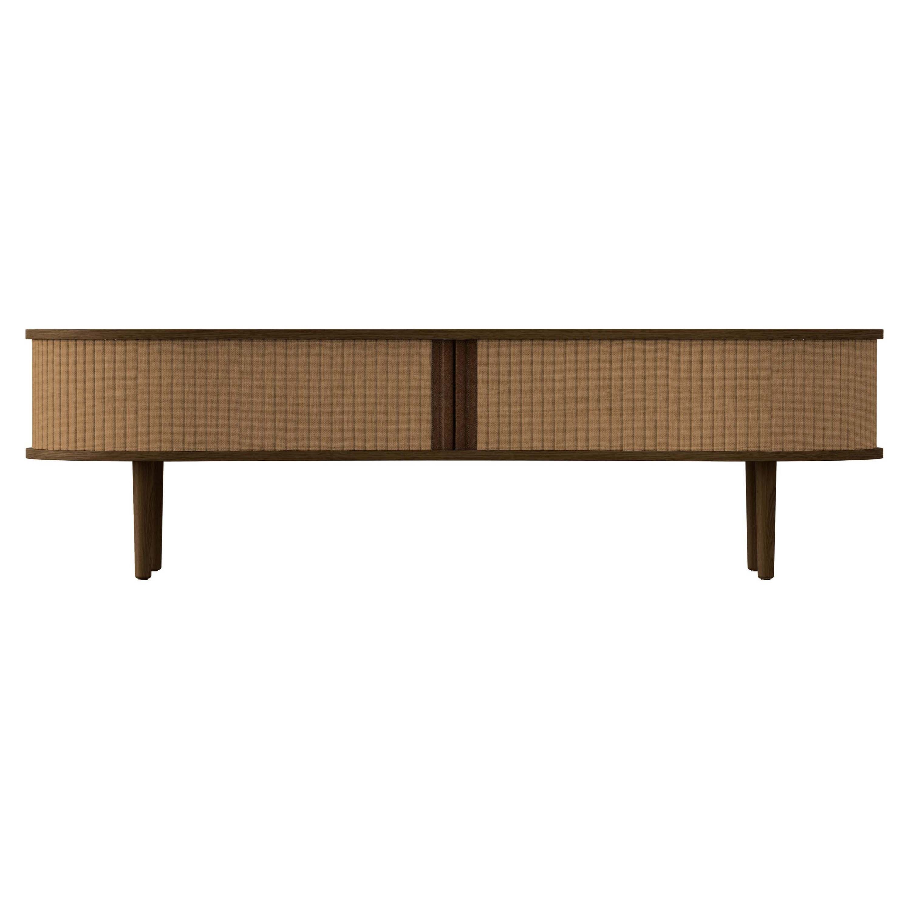 Display product Audacious | TV bench, dark oak, sugar brown from manufacturer UMAGE