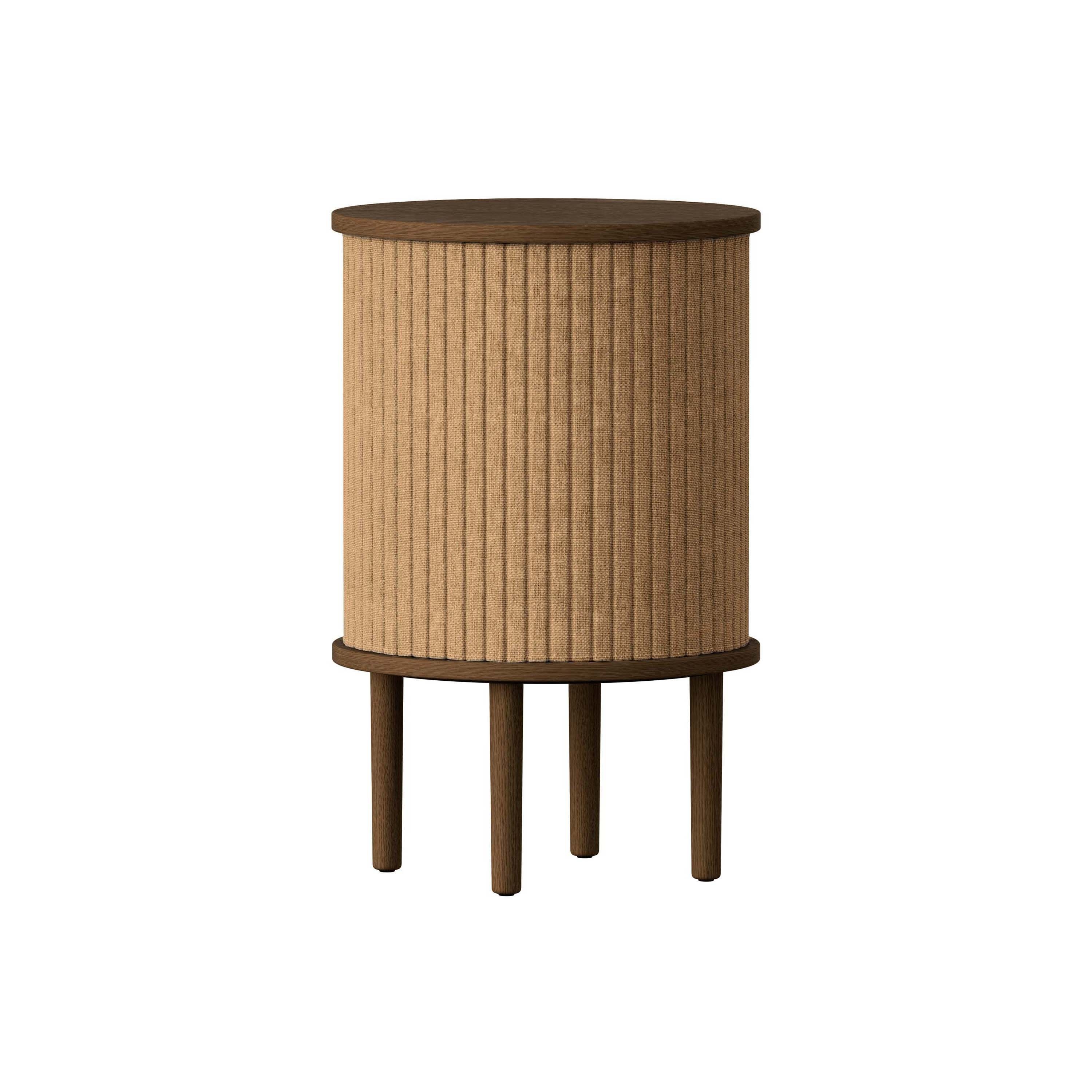 Audacious | side table, dark oak, sugar brown