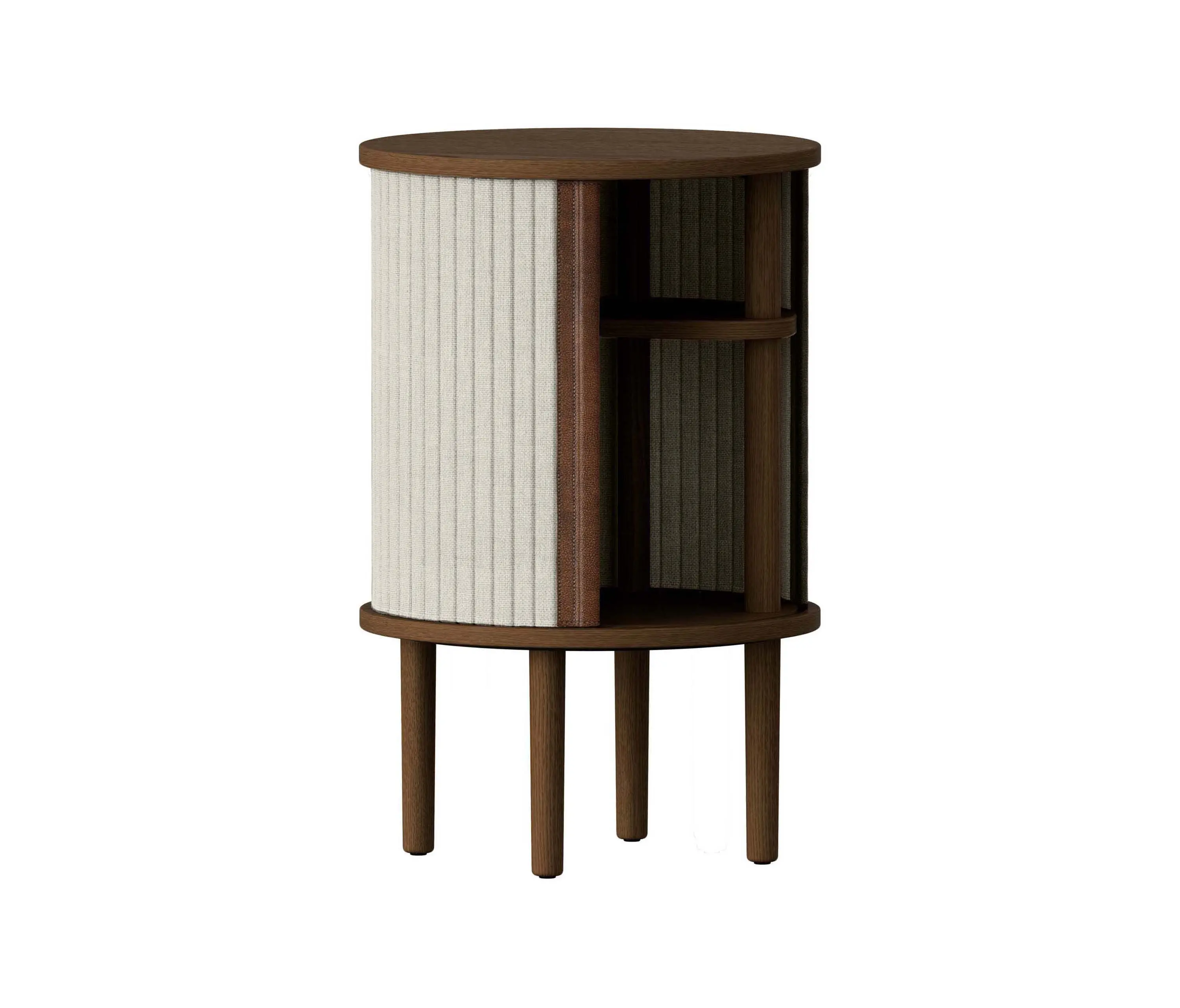 UMAGE - Audacious | side table, dark oak, white sands