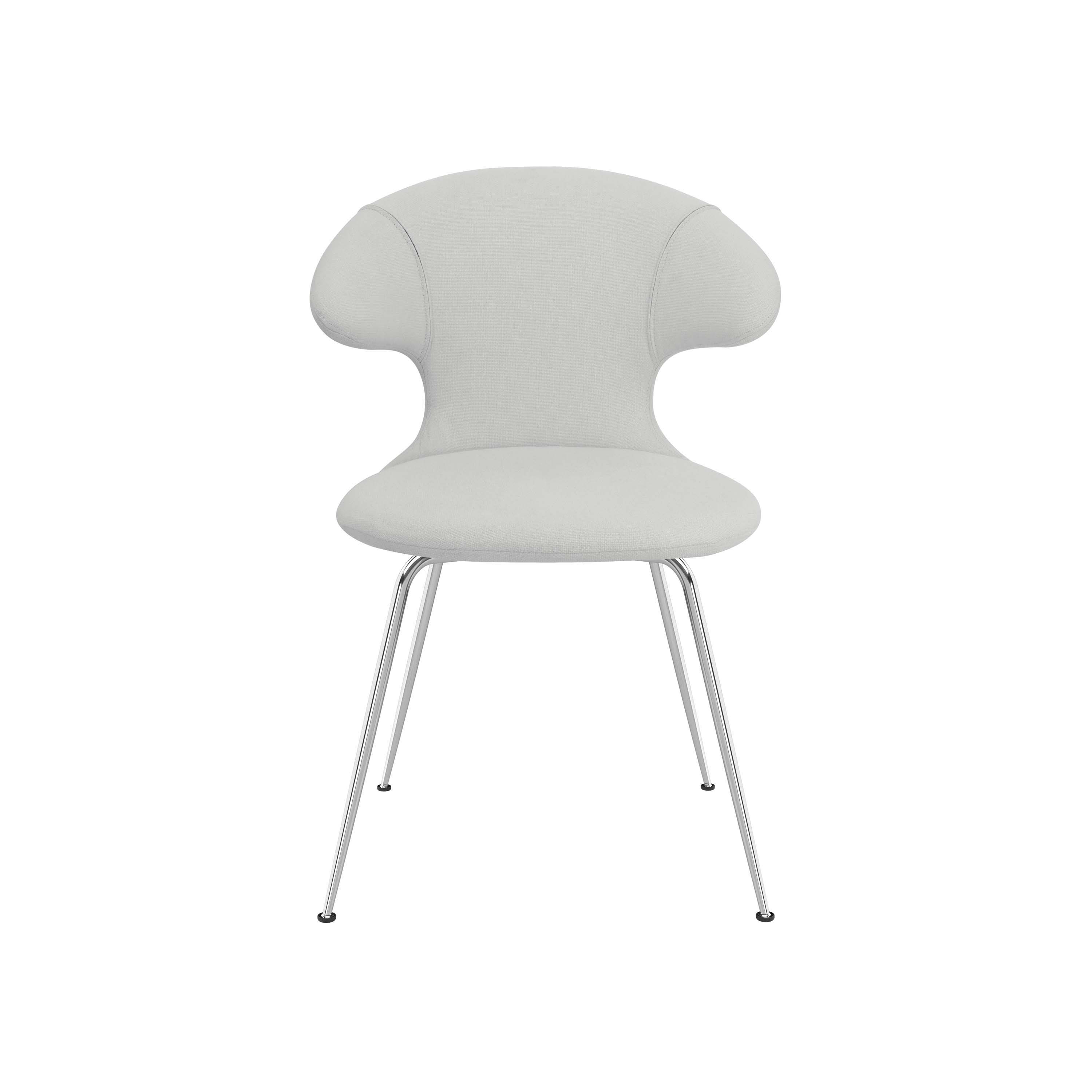 Mostra il prodotto Time Flies | chair, sterling, chrome legs del produttore UMAGE