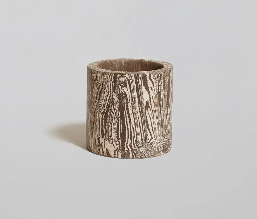 Fornace Brioni srl - Topiaria | Buxus vase - Moka White