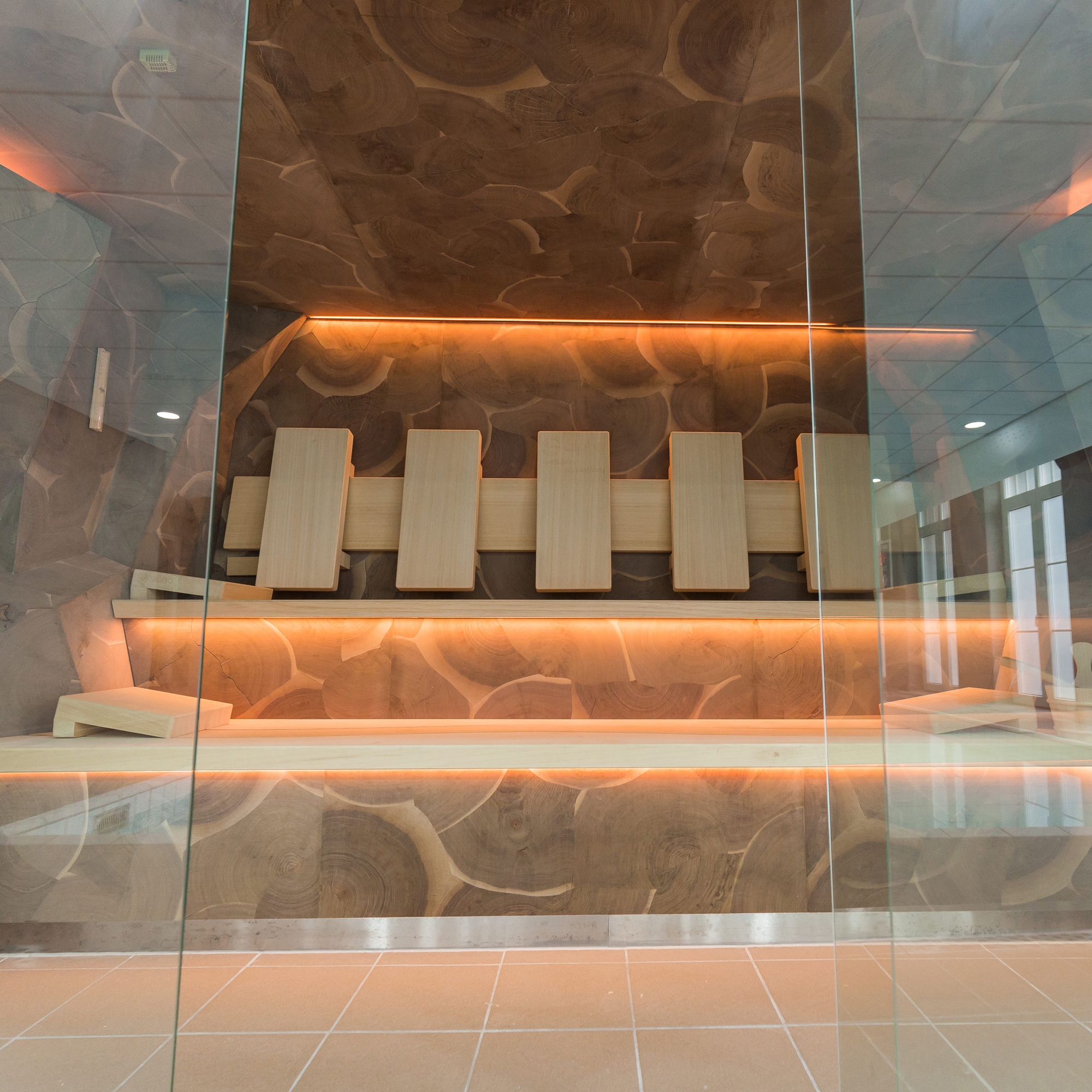 Display product Sauna Abstracto from manufacturer Alpha Wellness Sensations