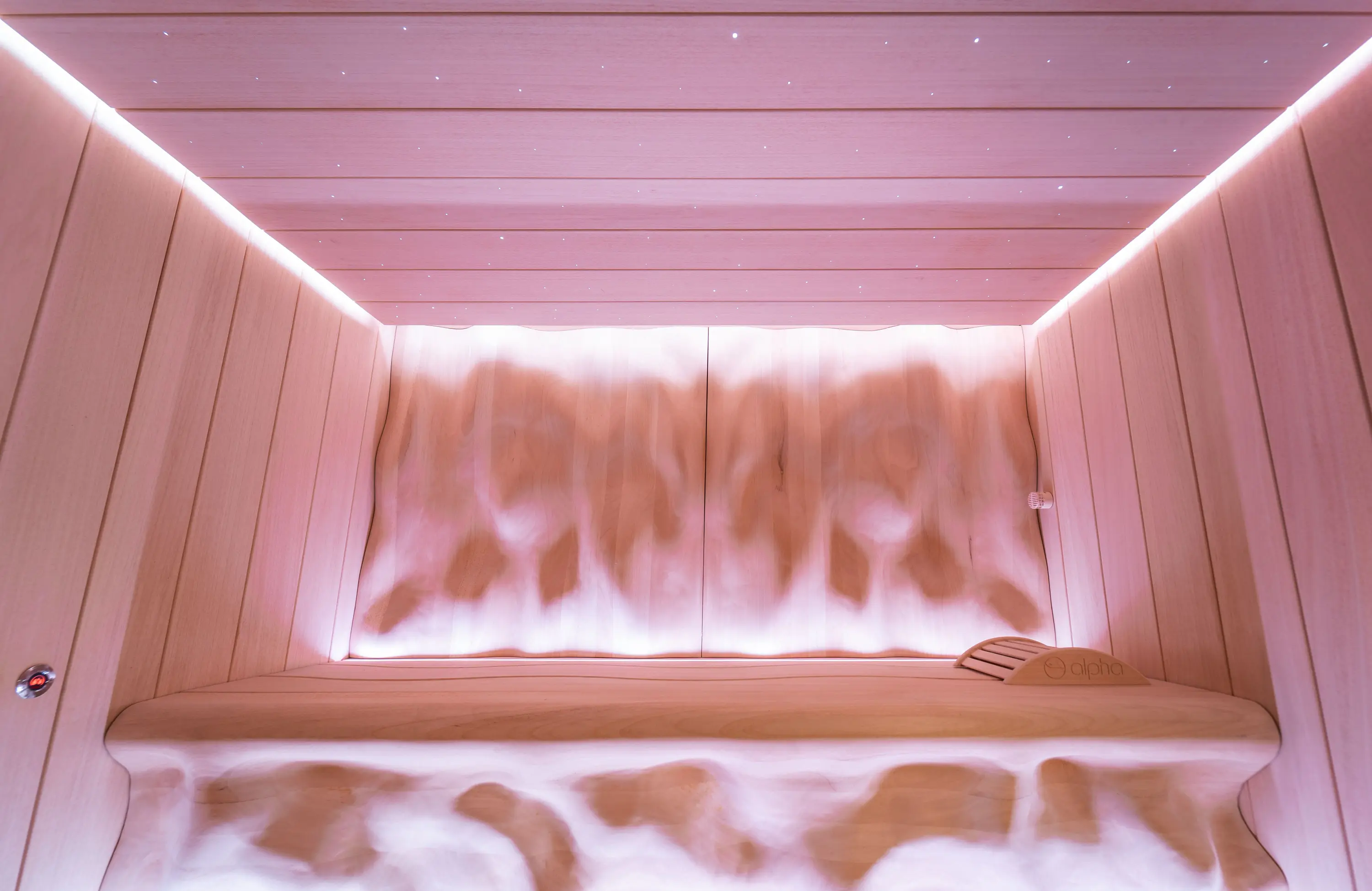 Alpha Wellness Sensations - Finitura Interna - Legno Progettato in 3D