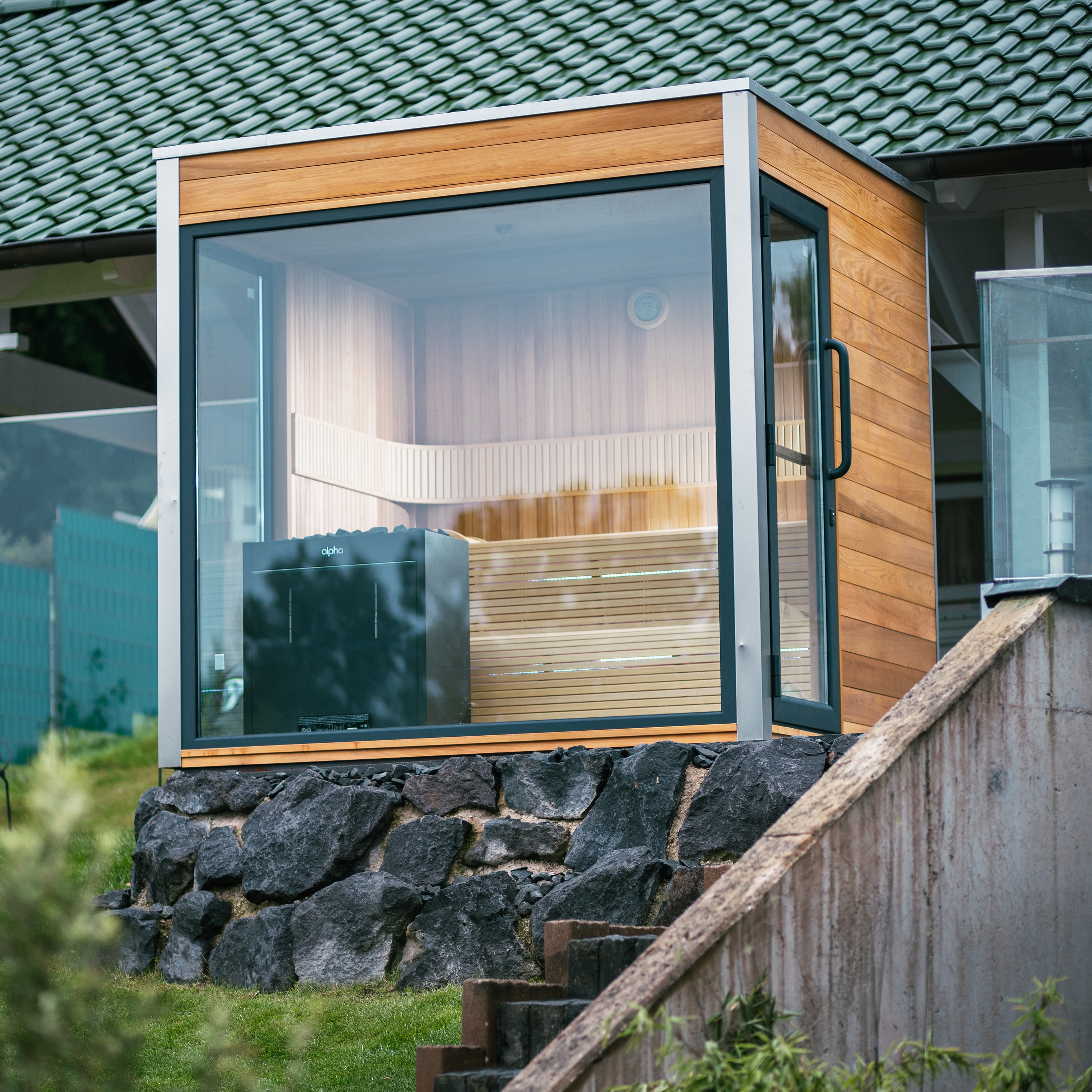 Mostrar el producto Sauna Outdoor Luxury del fabricante Alpha Wellness Sensations