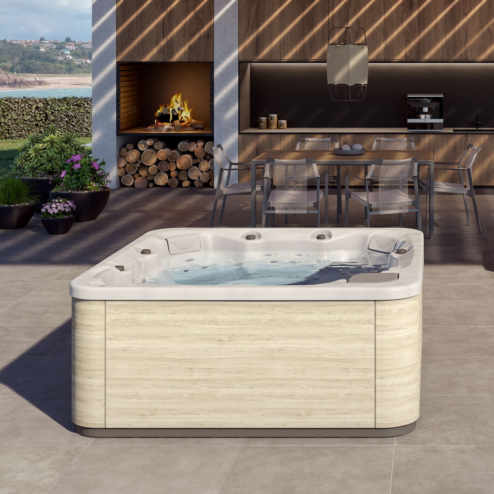 Display product Spa Chaleur Lounge from manufacturer Alpha Wellness Sensations