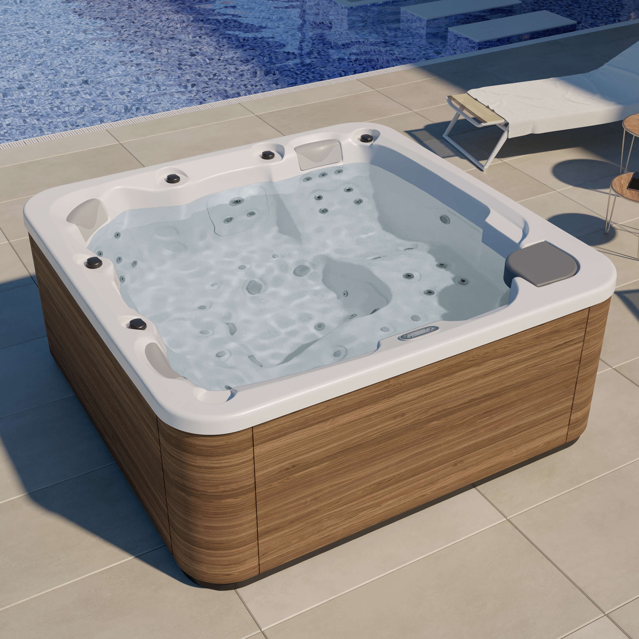 Display product Chaleur Semi Lounge from manufacturer Alpha Wellness Sensations