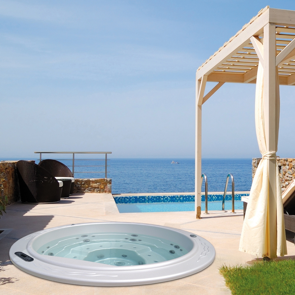Display product Spa Chaleur Round Inground from manufacturer Alpha Wellness Sensations