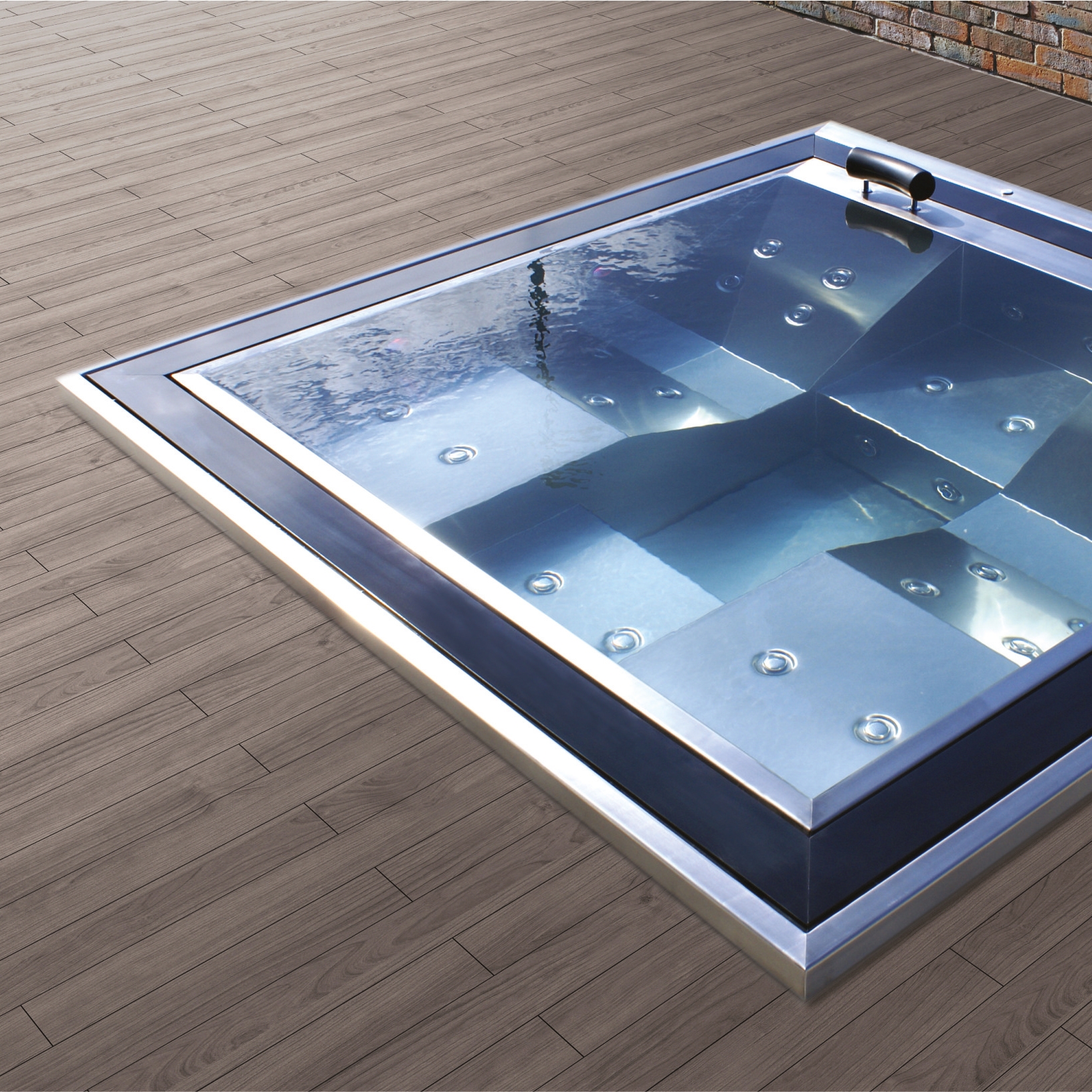 Display product Spa Chaleur Pro Inox from manufacturer Alpha Wellness Sensations