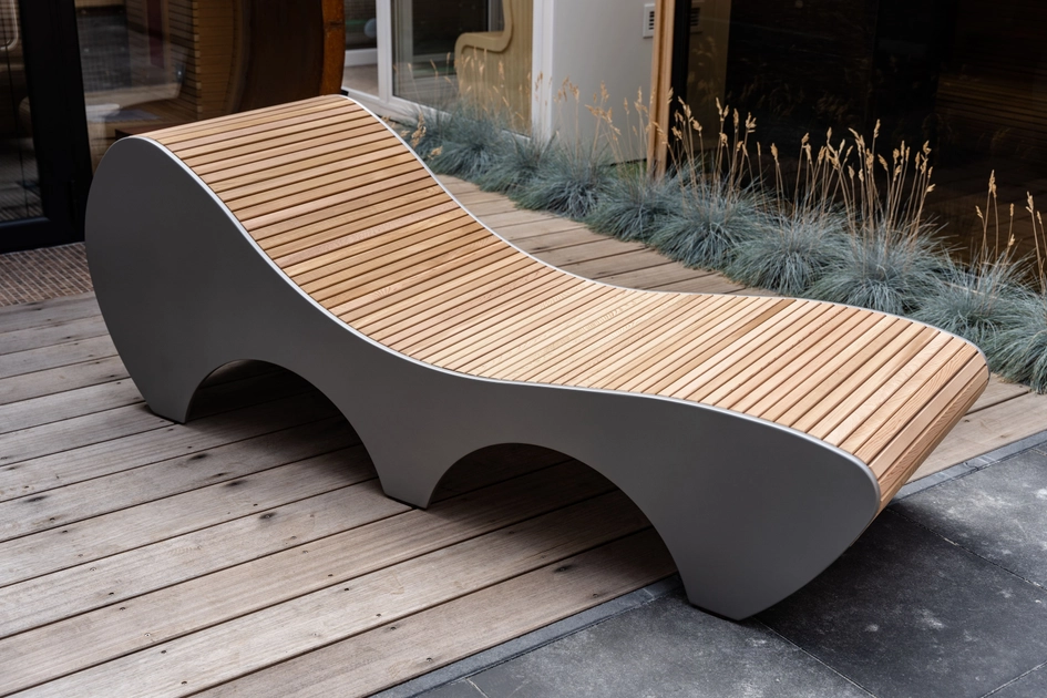 LOUNGE BENCH VENICE - Spa loungers from Alpha Wellness Sensations ...