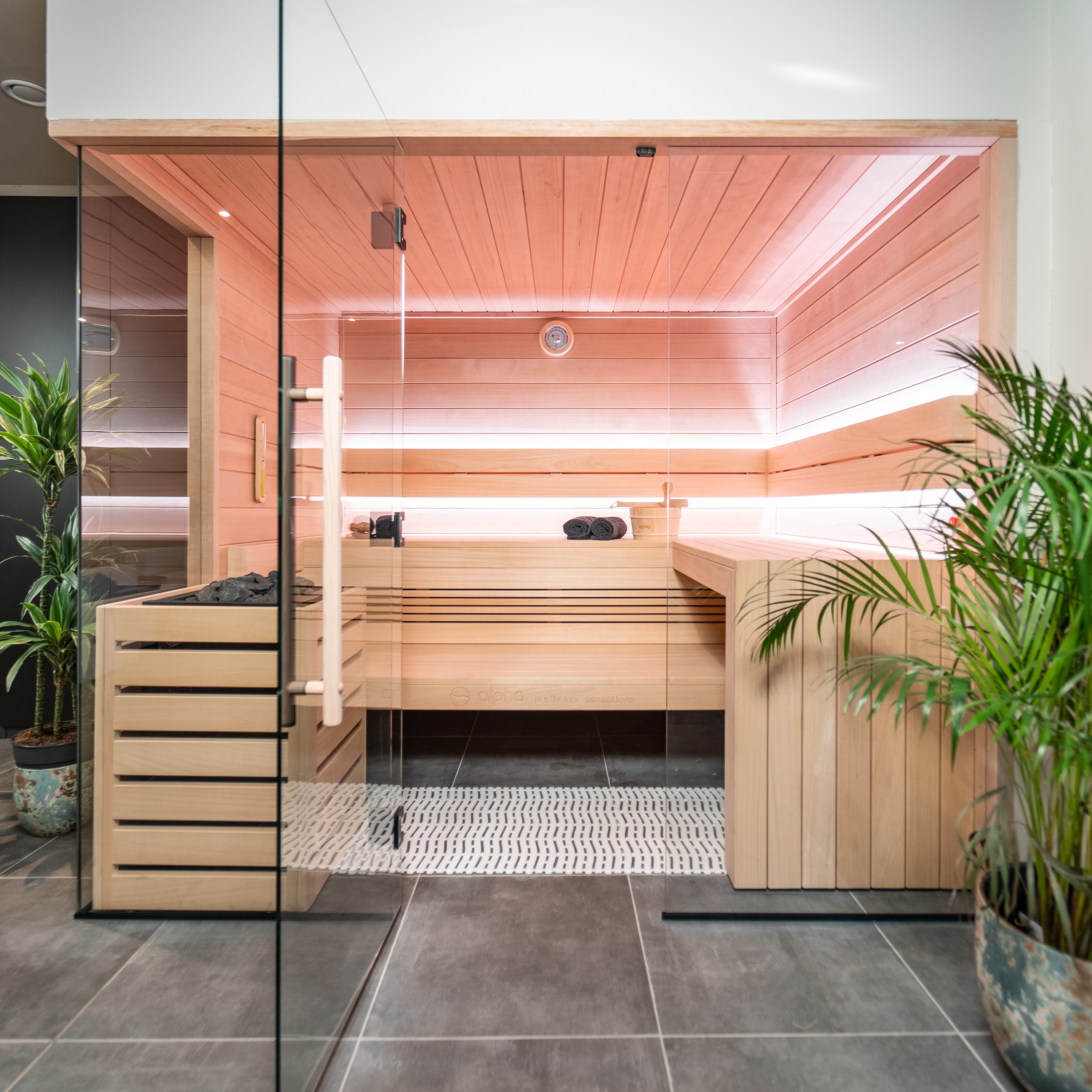 Display product Custom Sauna from manufacturer Alpha Wellness Sensations