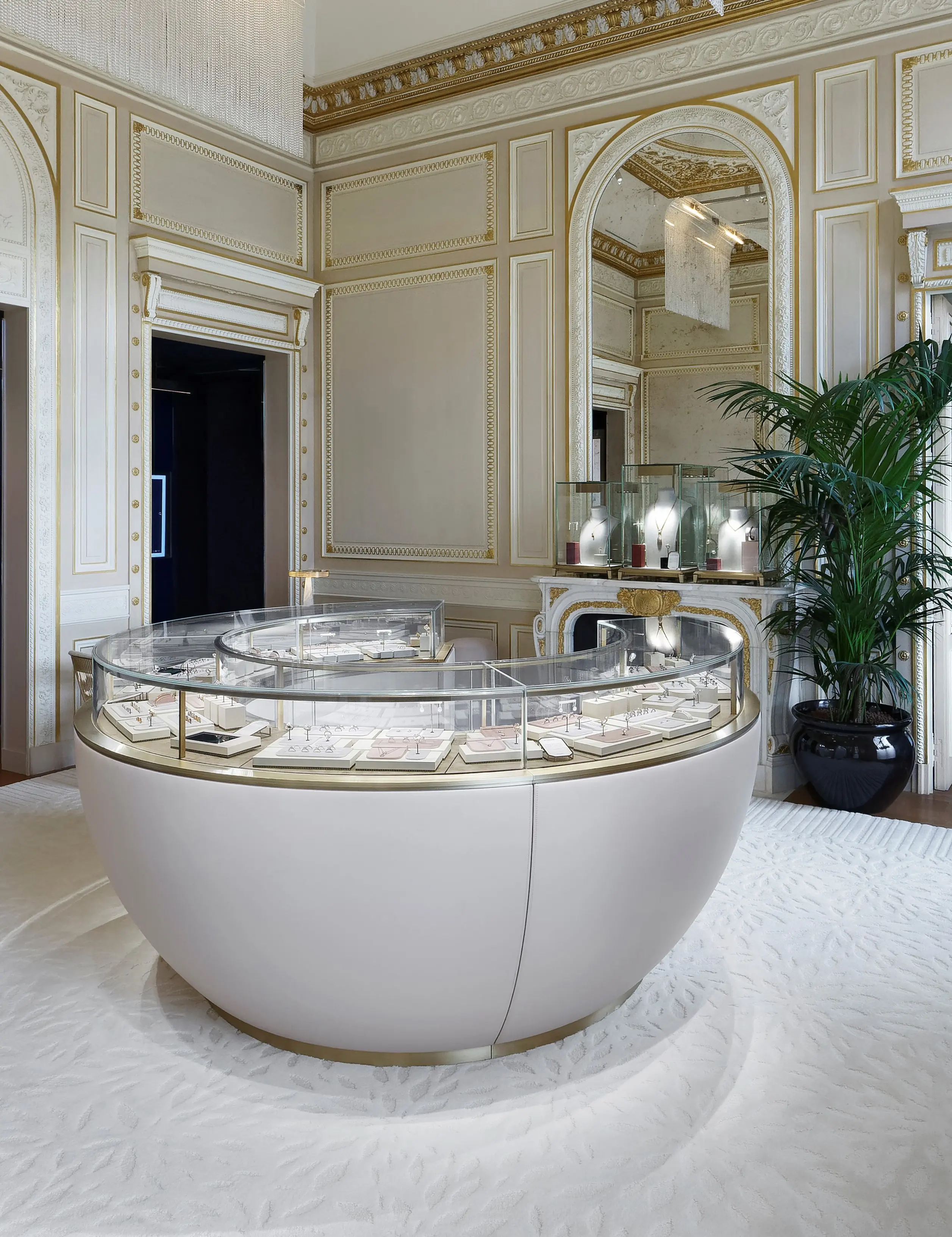 barth - Table vitrine