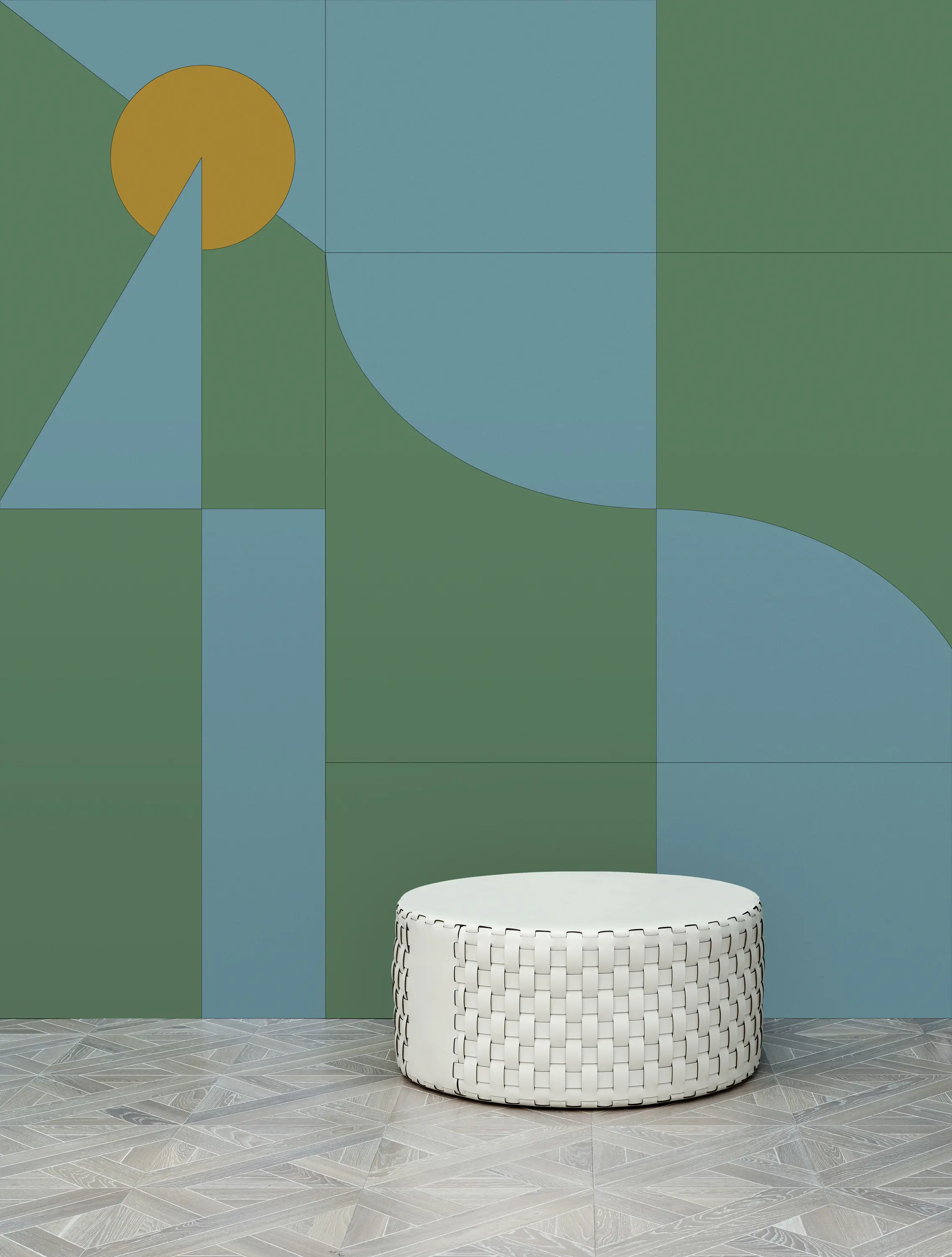ADJ Style - Round Pouf
