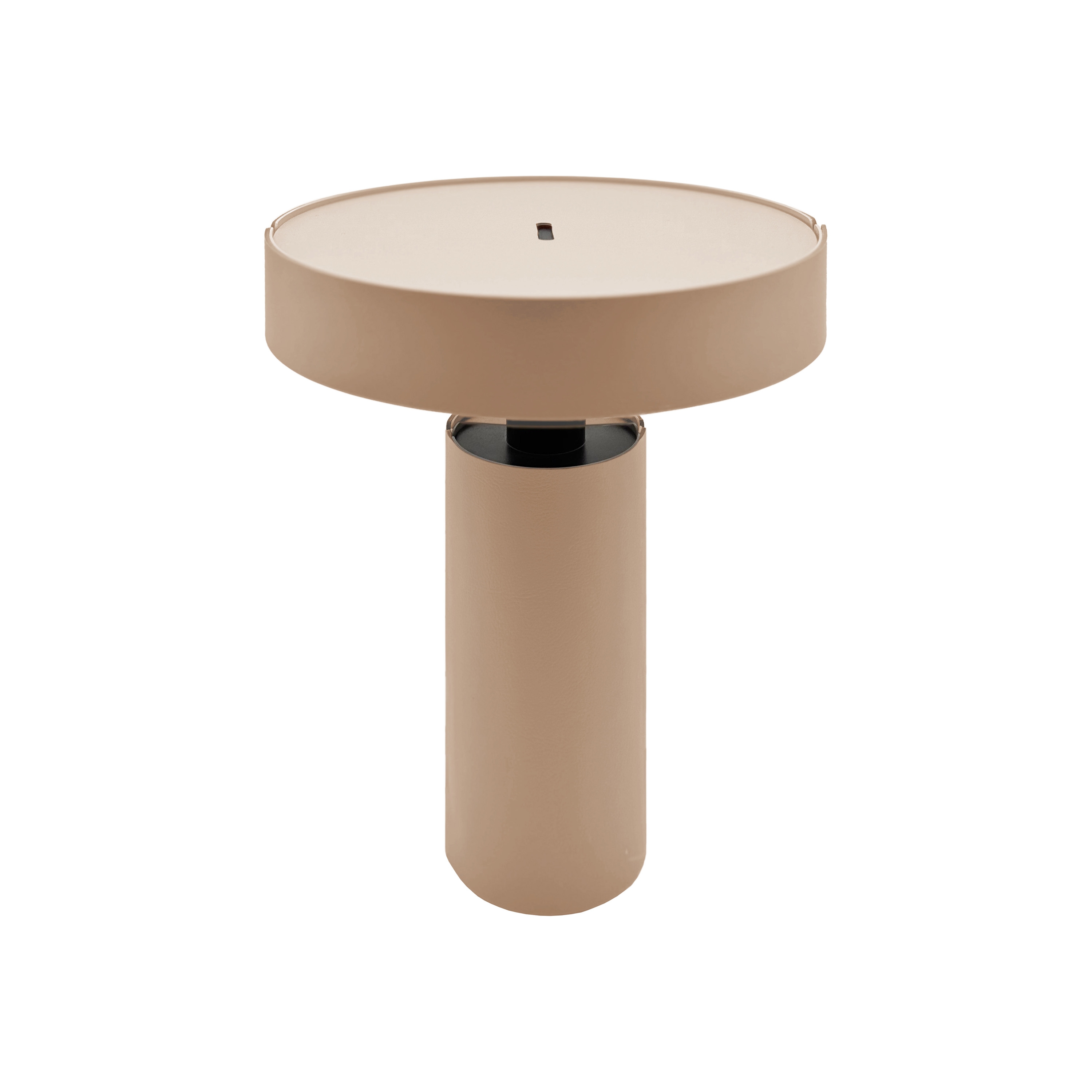 LED Leather Table Lamp