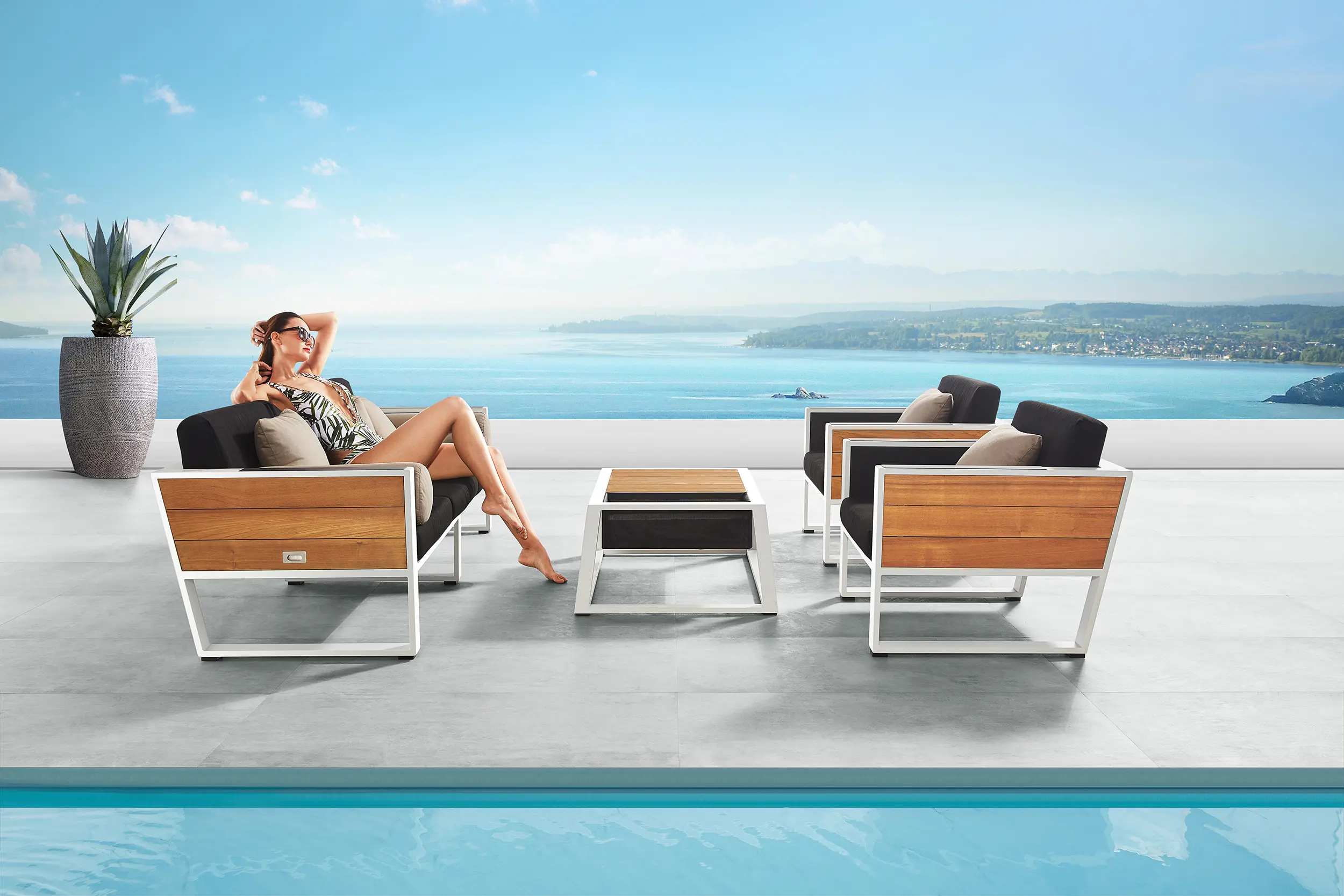 Higold Milano - York | Three-seater Sofa