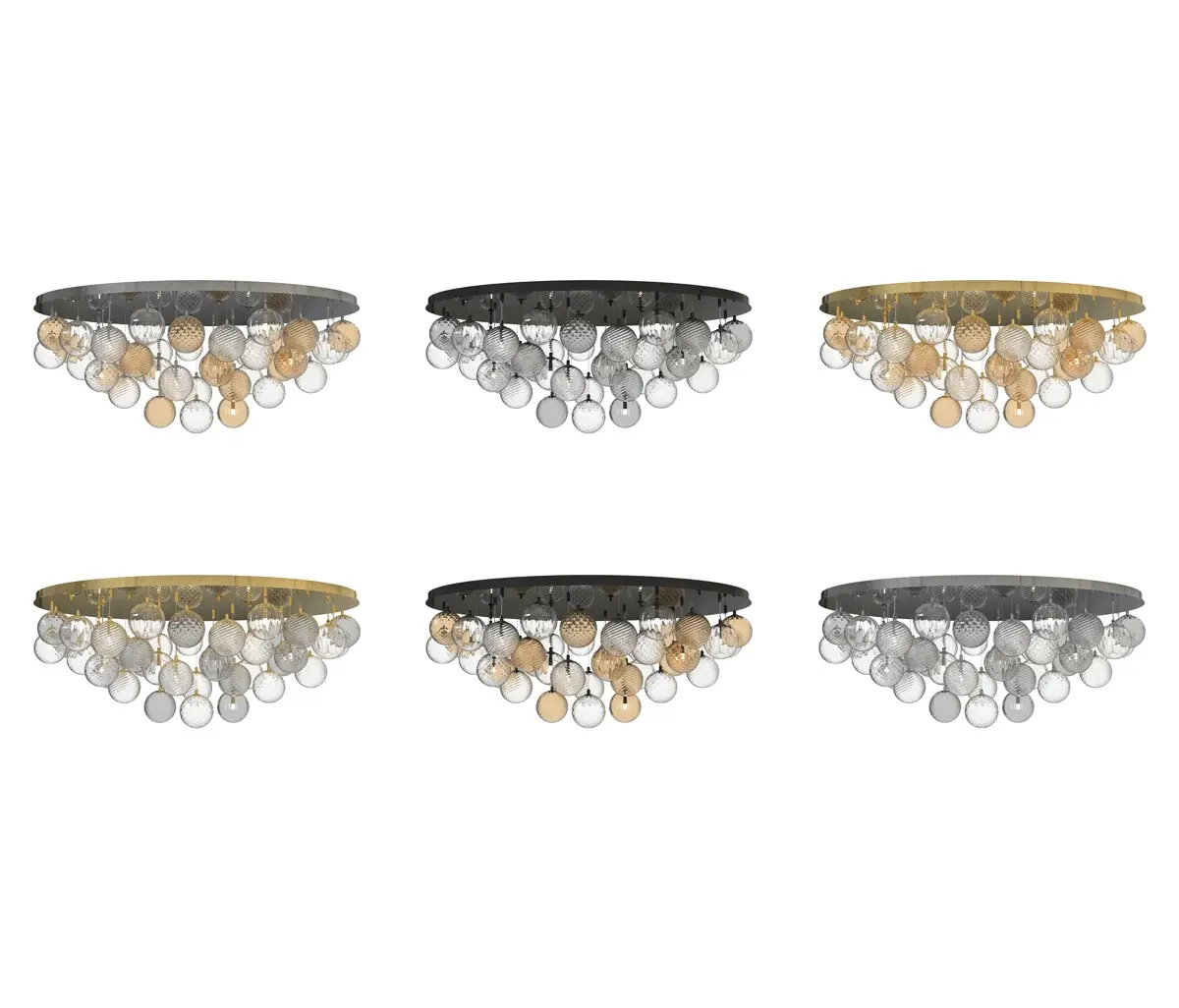 Piumati - BEMBO Murano Glass Ceiling Light