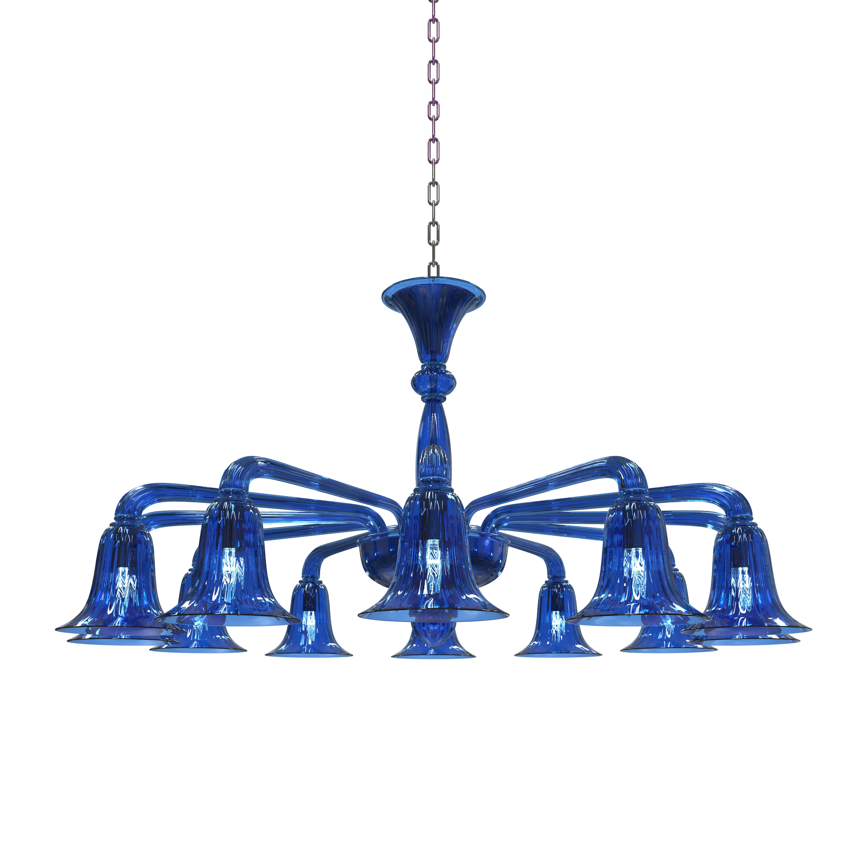 BERNINI Murano Glass Chandelier