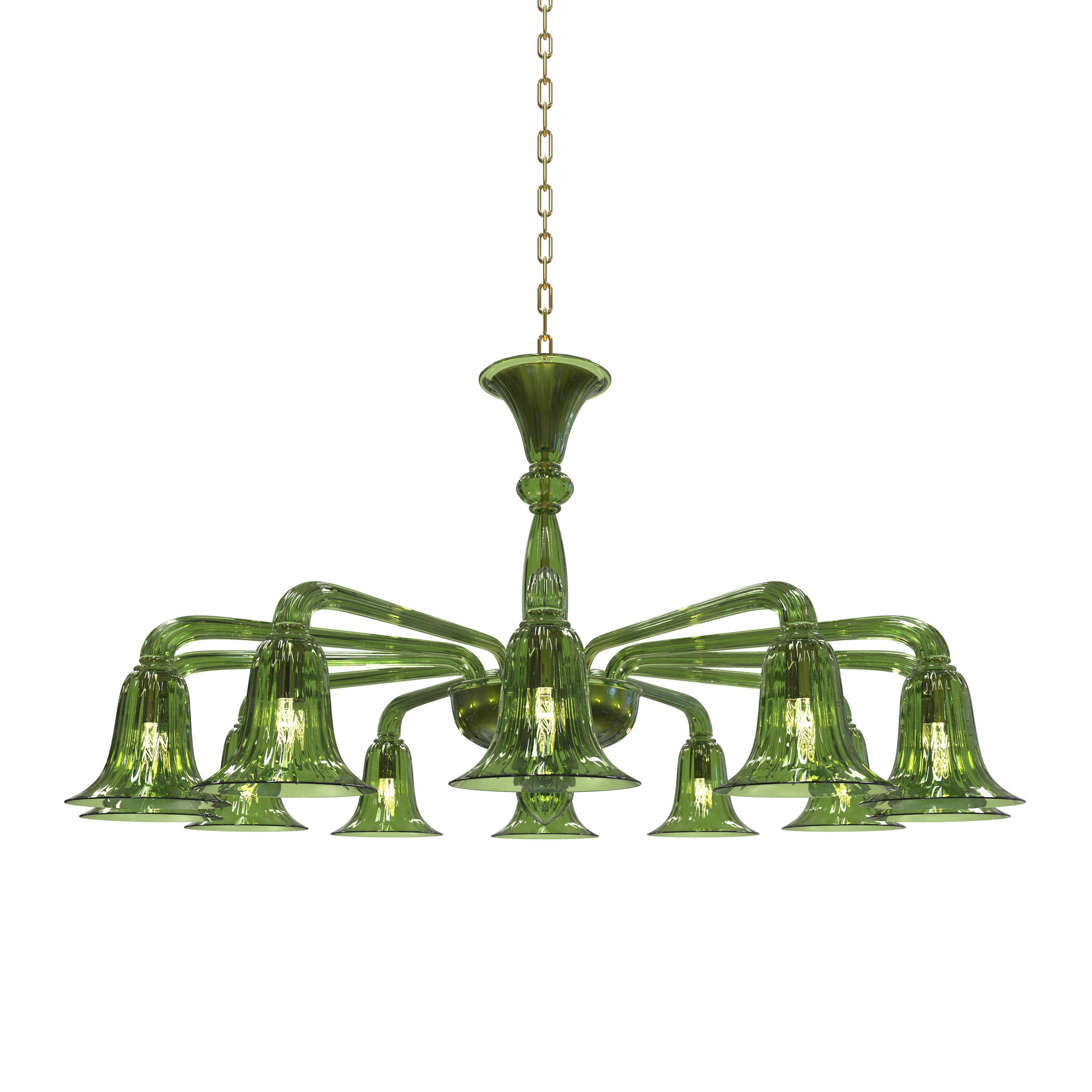 Mostrar el producto BERNINI Murano Glass Chandelier del fabricante Piumati