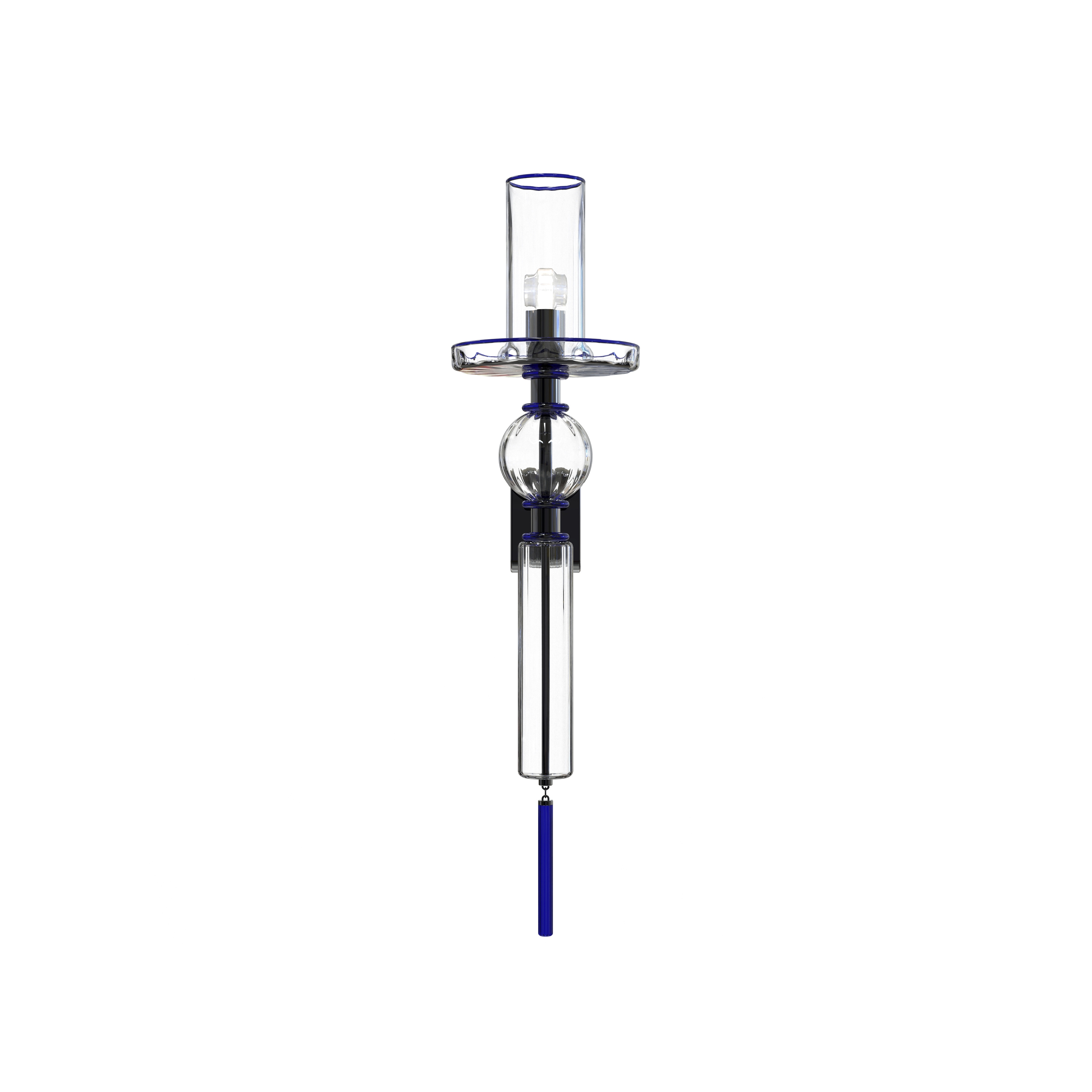Display product CANALETTO Murano Glass Wall Sconce from manufacturer Piumati