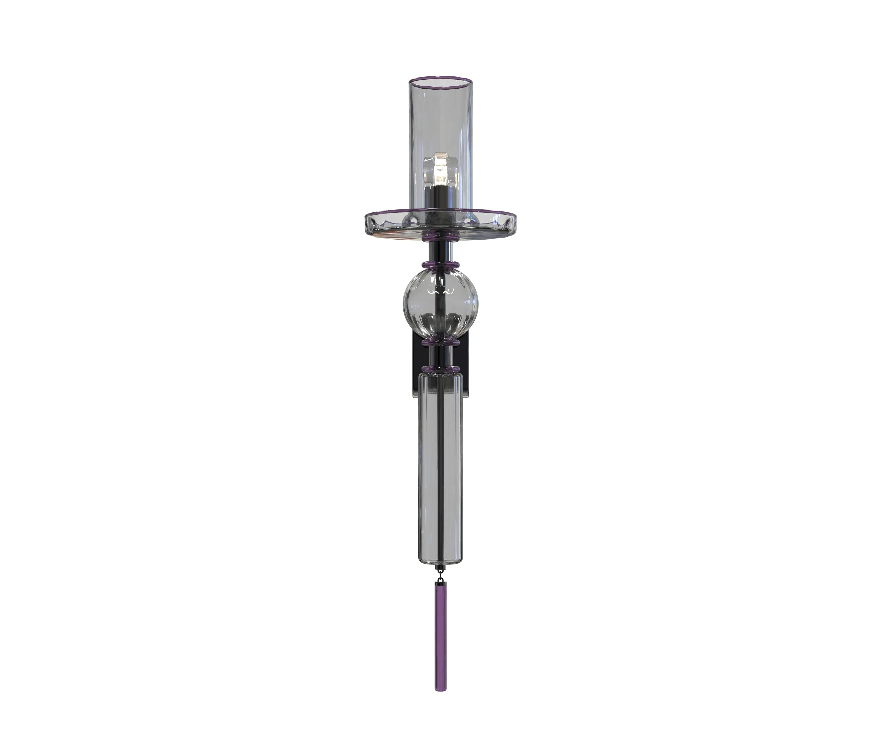 Piumati - CANALETTO Murano Glass Wall Sconce