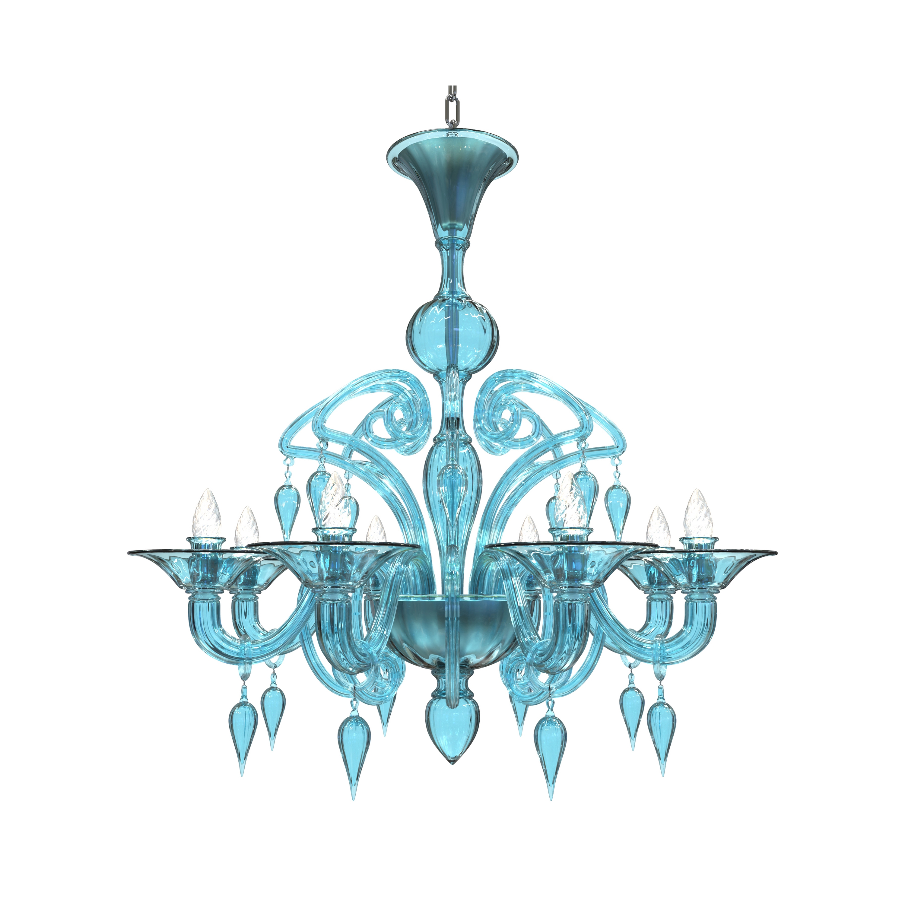 Mostra il prodotto CANOVA Murano Glass Chandelier del produttore Piumati