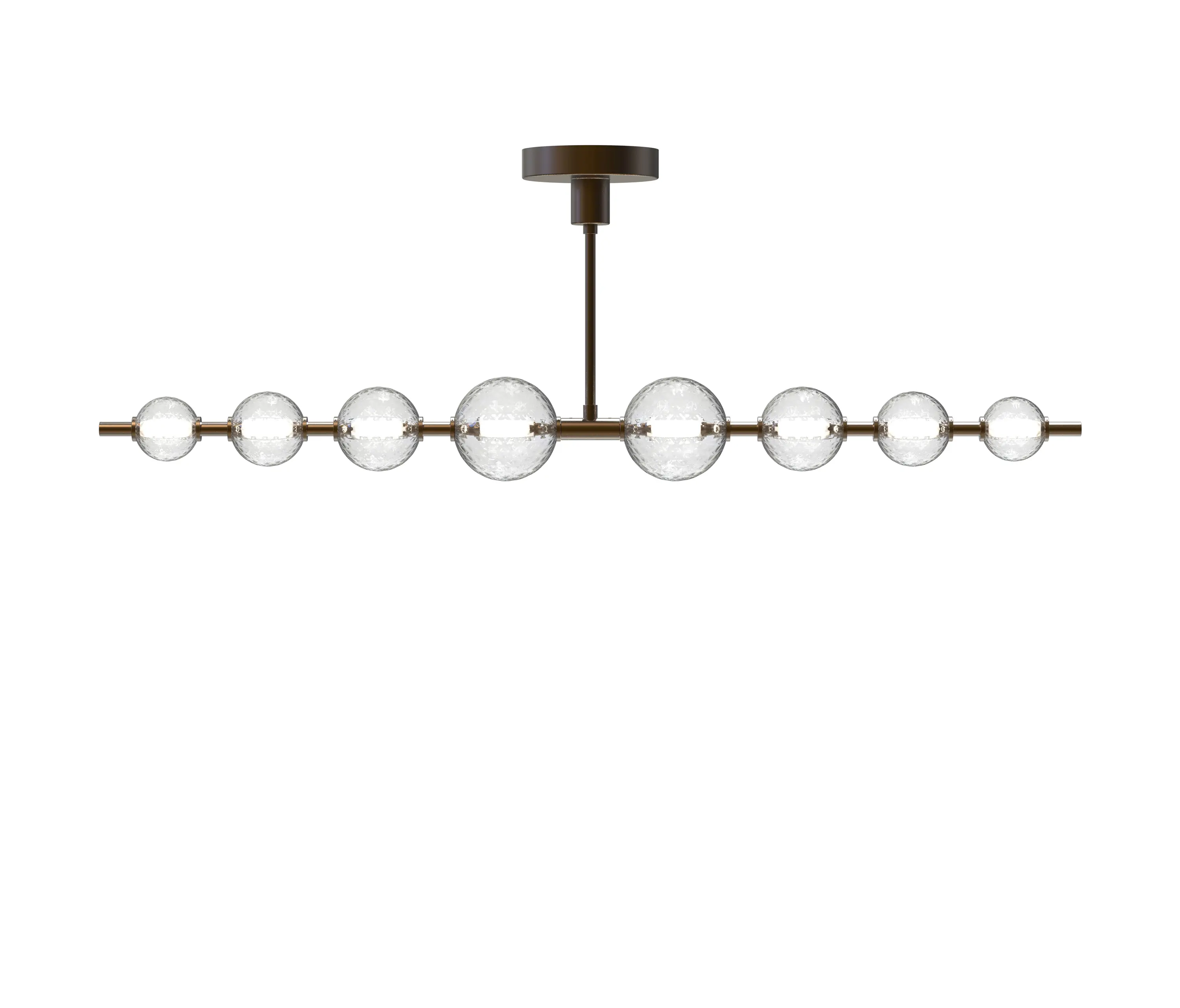 Piumati - CARAVAGGIO Chandelier en verre de Murano