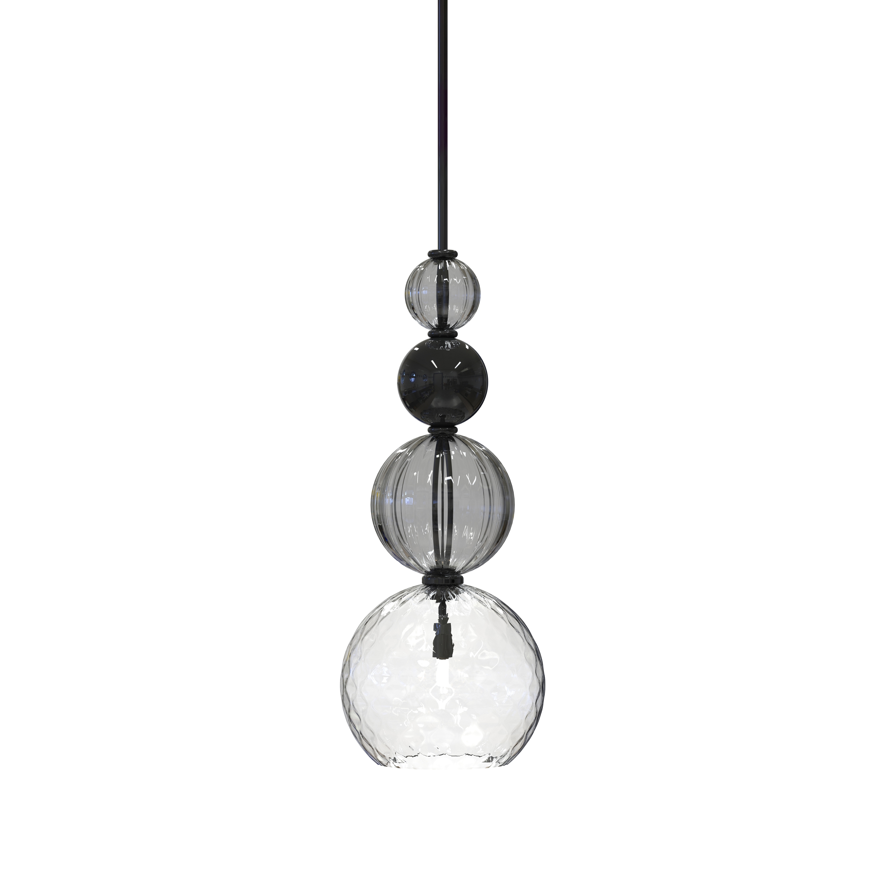 Mostra il prodotto CARUSO Murano Glass Pendant Light del produttore Piumati