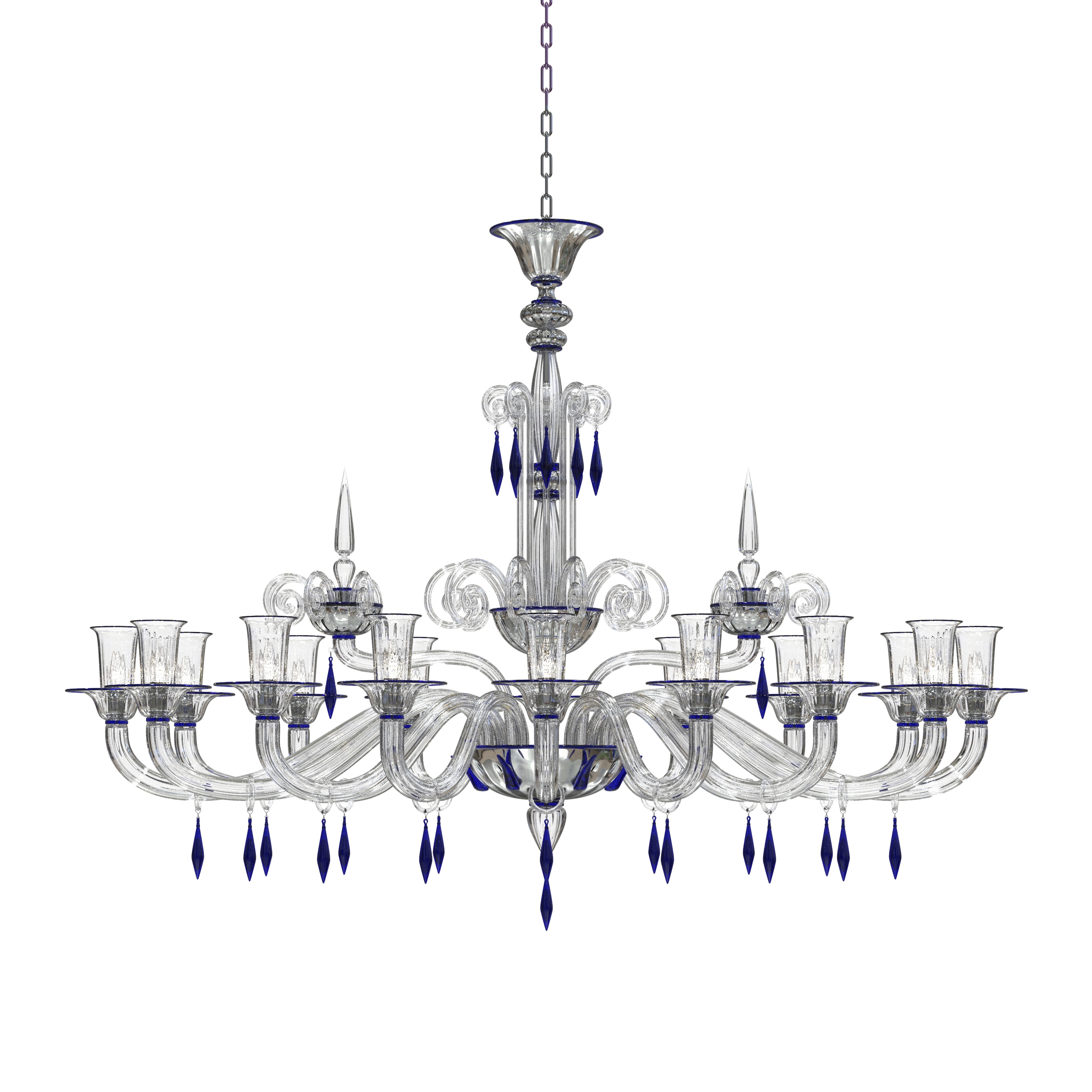 CELLINI Murano Glass Chandelier