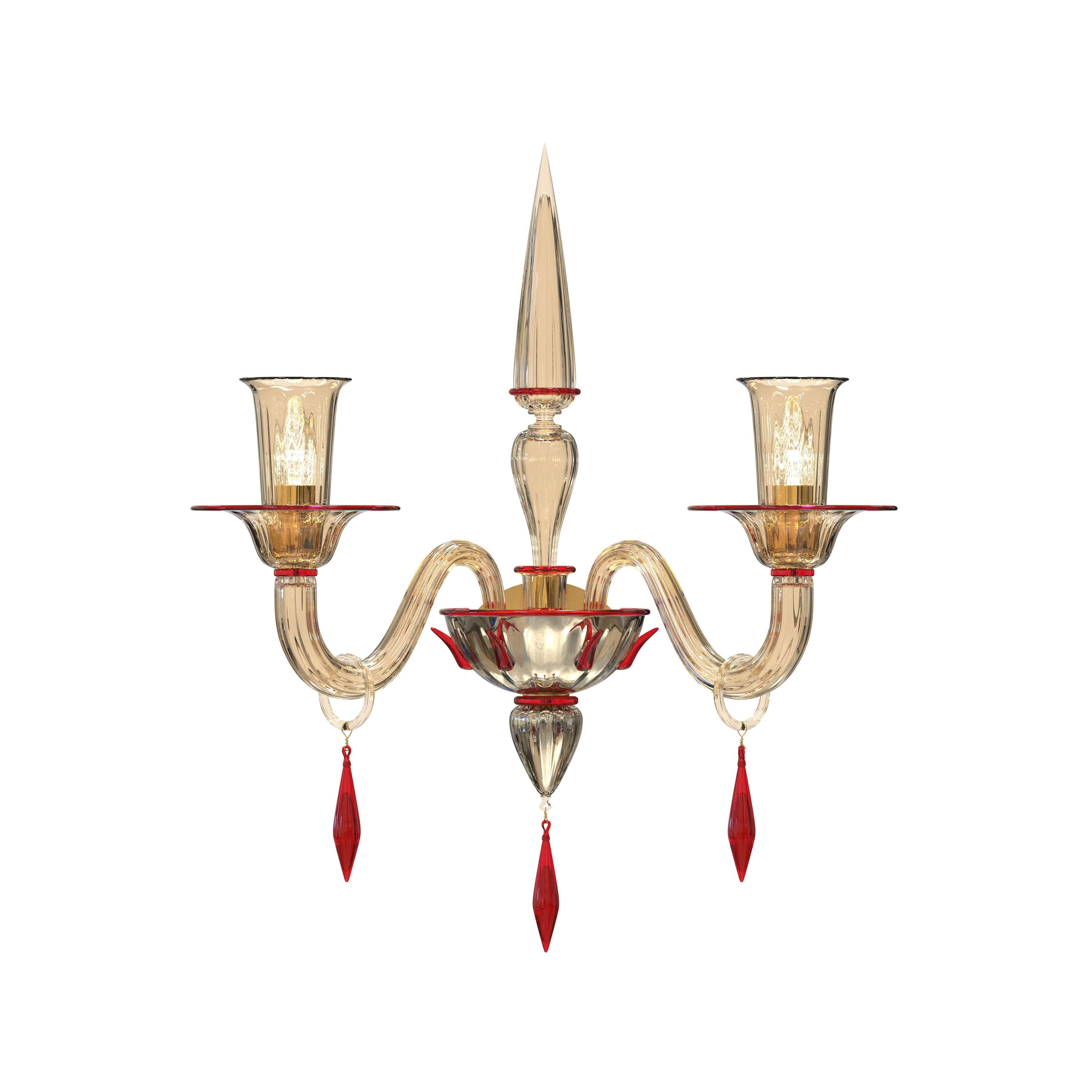 CELLINI Murano Glass Wall Sconce