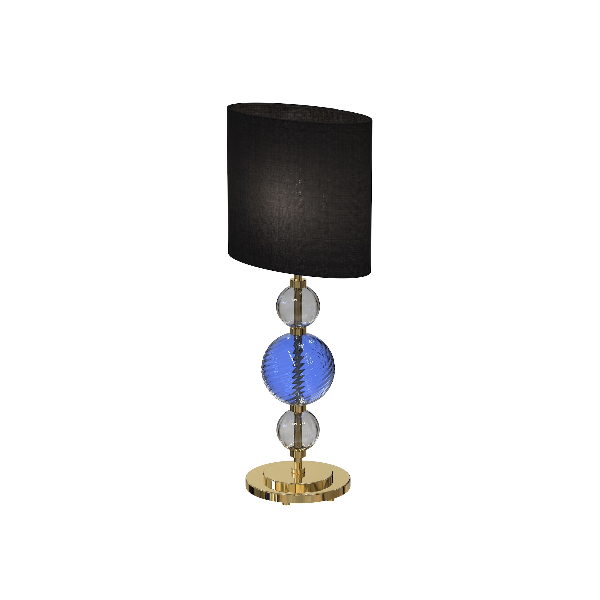 Display product CORELLI Murano Glass Table Lamp from manufacturer Piumati