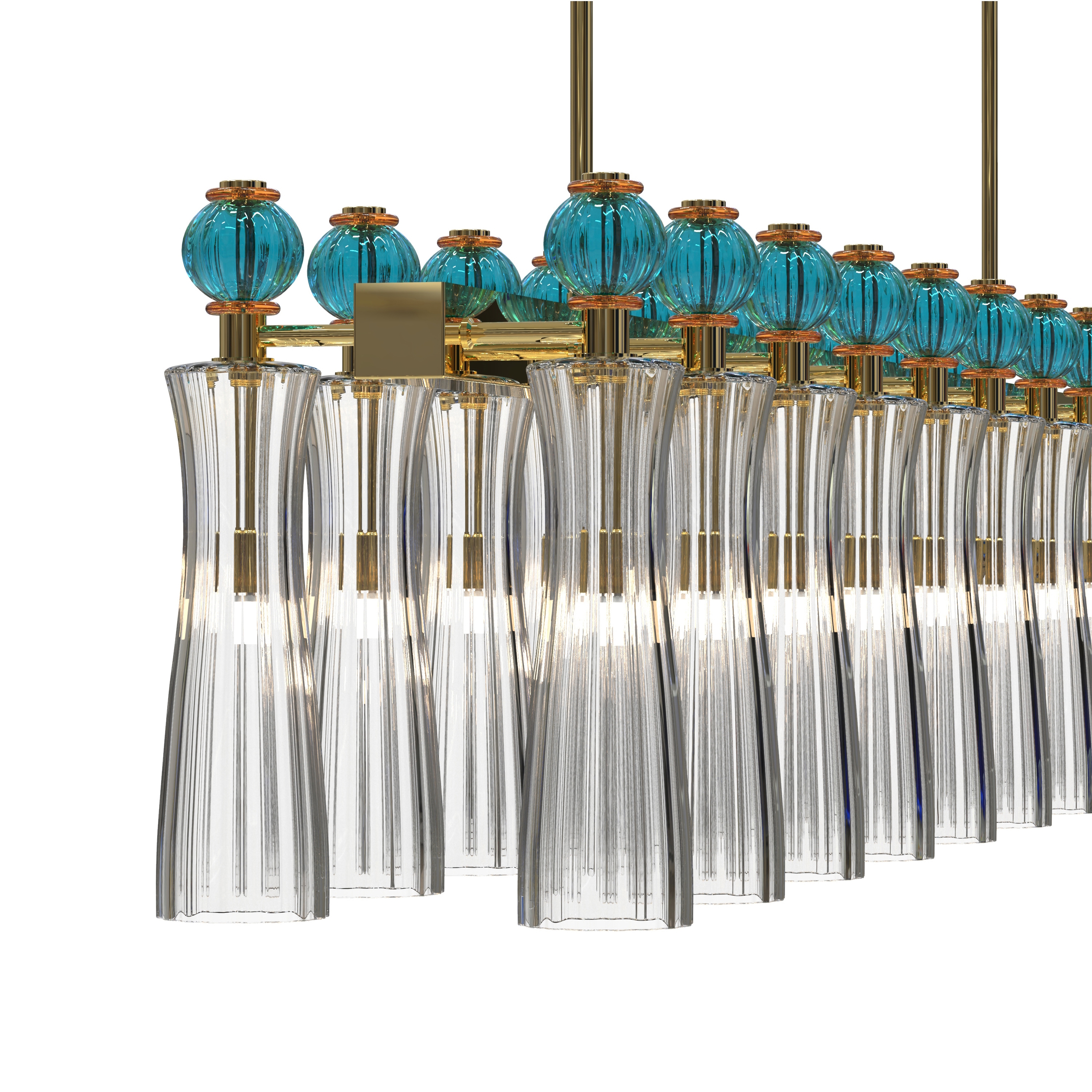 GIORGIONE Murano Glass Chandelier