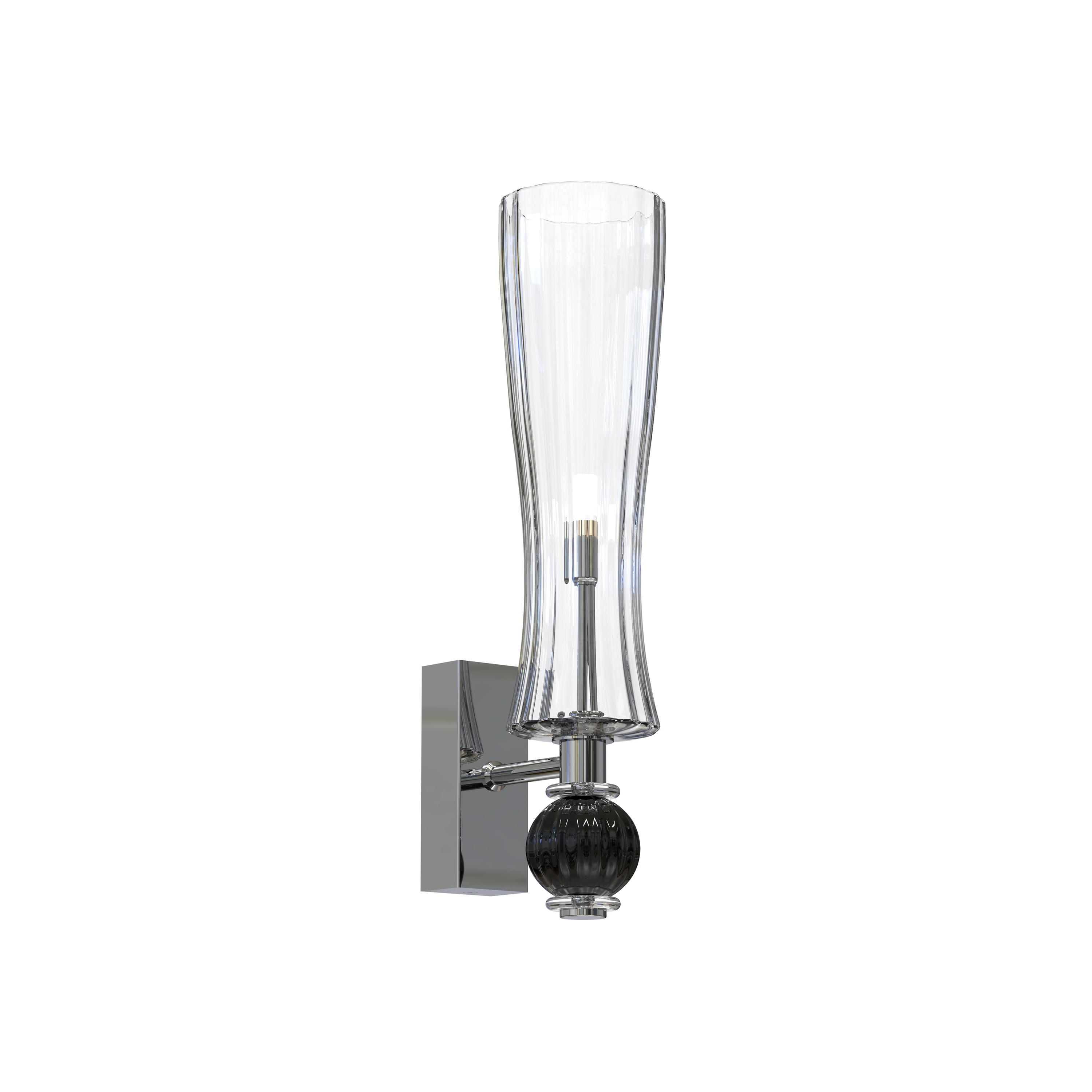 Vertoon produk GIORGIONE Murano Glass Wall Sconce van vervaardiger Piumati